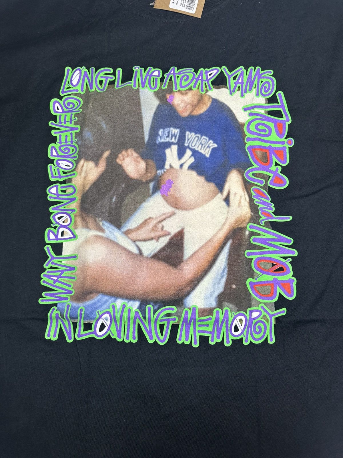 A$AP Rocky × Stussy Stussy A$AP Yams Tee/ Brand New With Tags Small Soldout Size US S / EU 44-46 / 1 - 4 Thumbnail