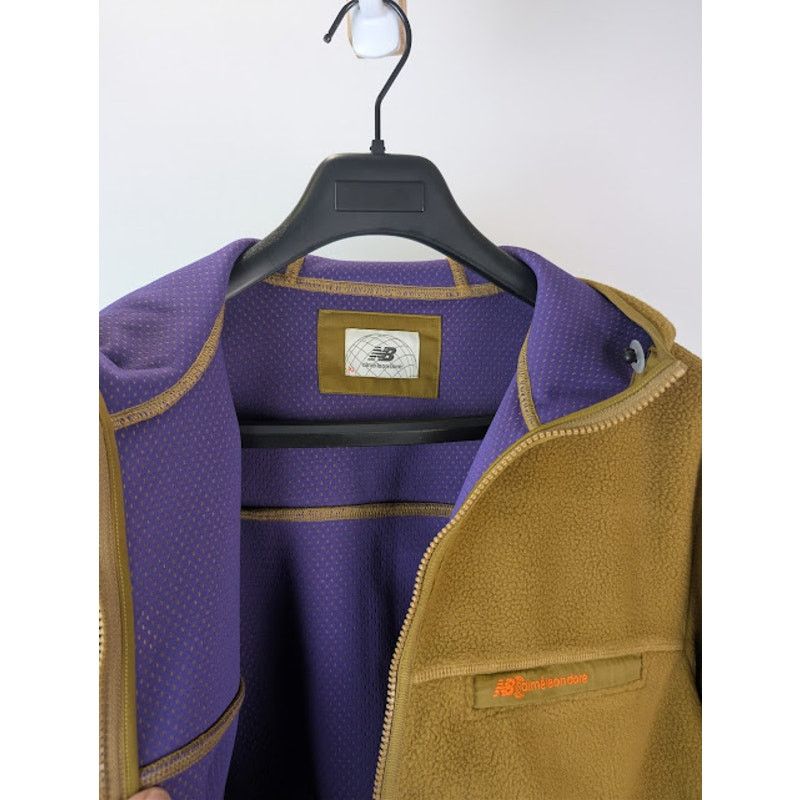 Aime Leon Dore × New Balance o1rshd1 Fleece Full Zip Jacket in Brown Size US XL / EU 56 / 4 - 10 Thumbnail