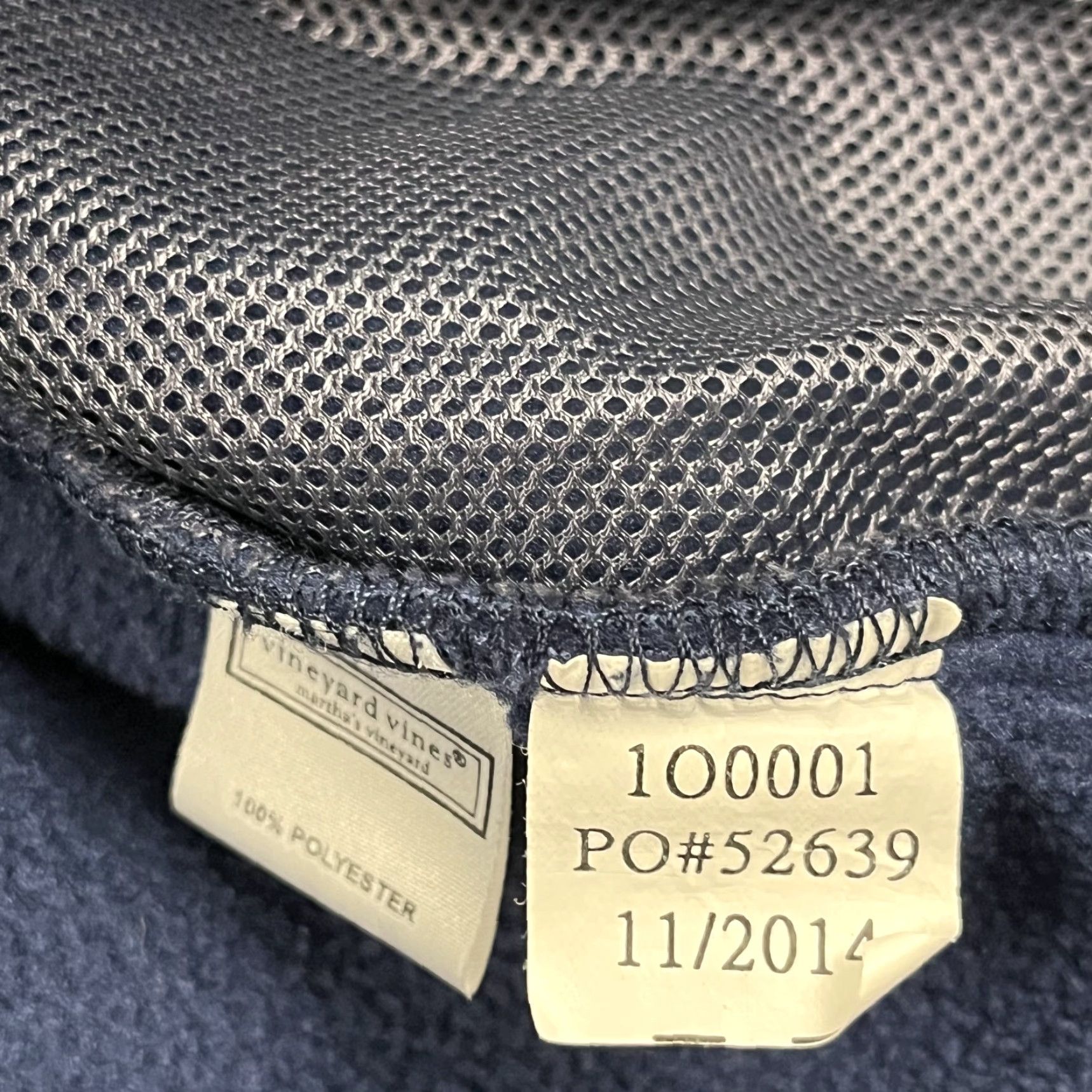 Vineyard Vines Vineyard Vines Vest Adult Mens L Blue Fleece Full Zip Outdoor Hiking Preppy Size US L / EU 52-54 / 3 - 6 Thumbnail