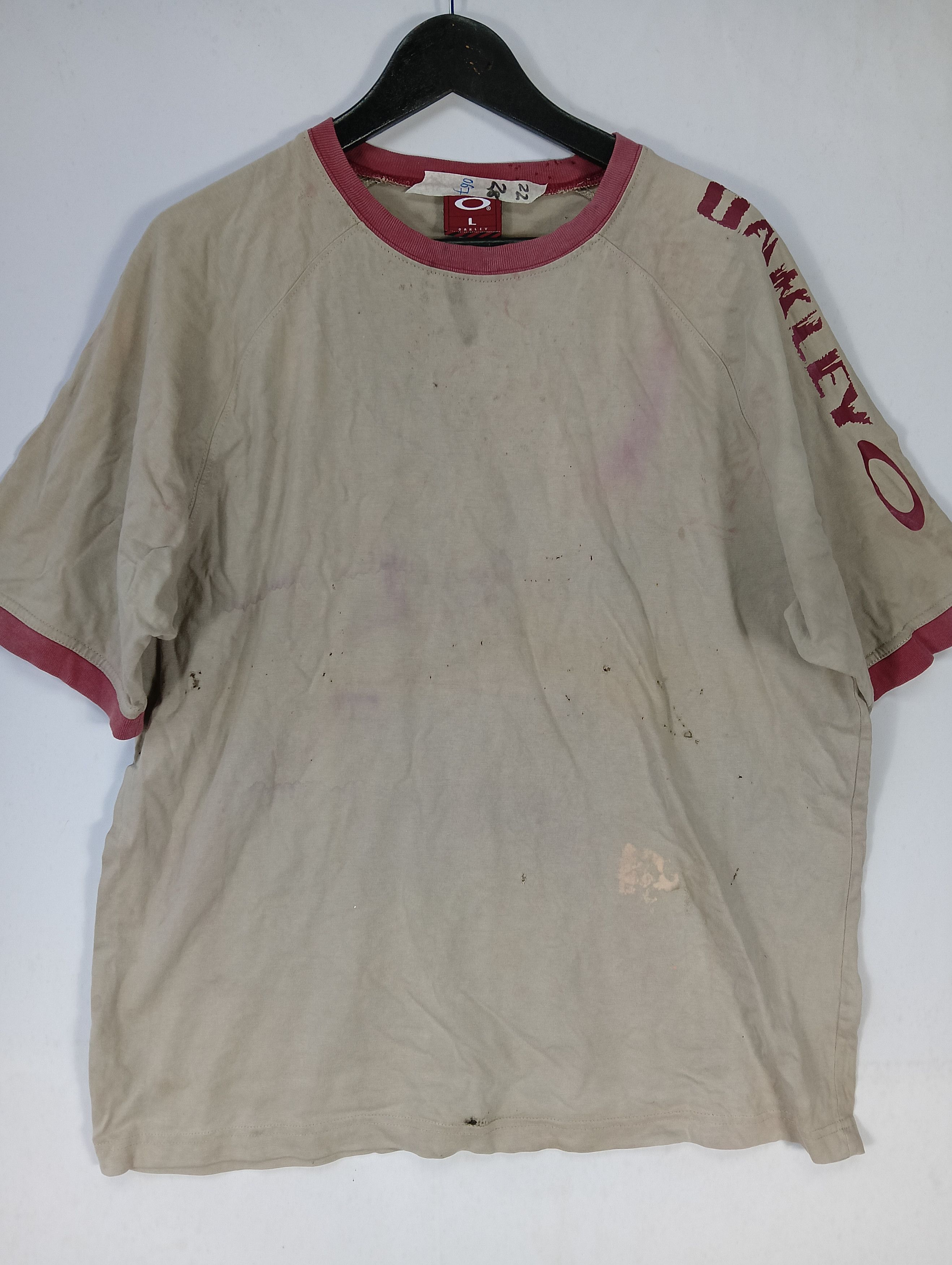 Oakley DISTRESSED OAKLEY ringer TEE Size US L / EU 52-54 / 3 - 2 Thumbnail