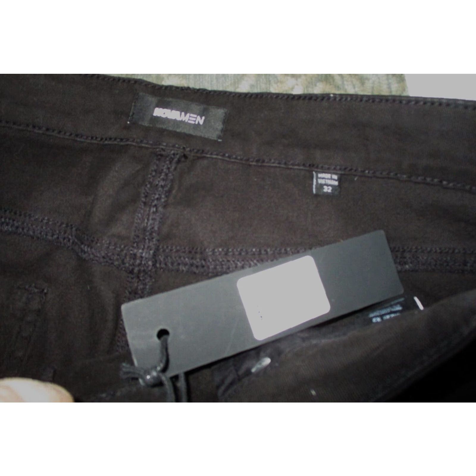 Vintage NOVA Men Black Slim "Ronan Military Cargo" Pants 34X32 NWT Size US 34 / EU 50 - 5 Thumbnail