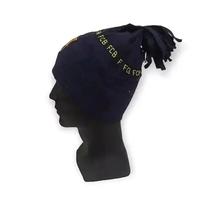 Other F.C Barcelona Big Logo Beanie Hat Size ONE SIZE - 2 Thumbnail