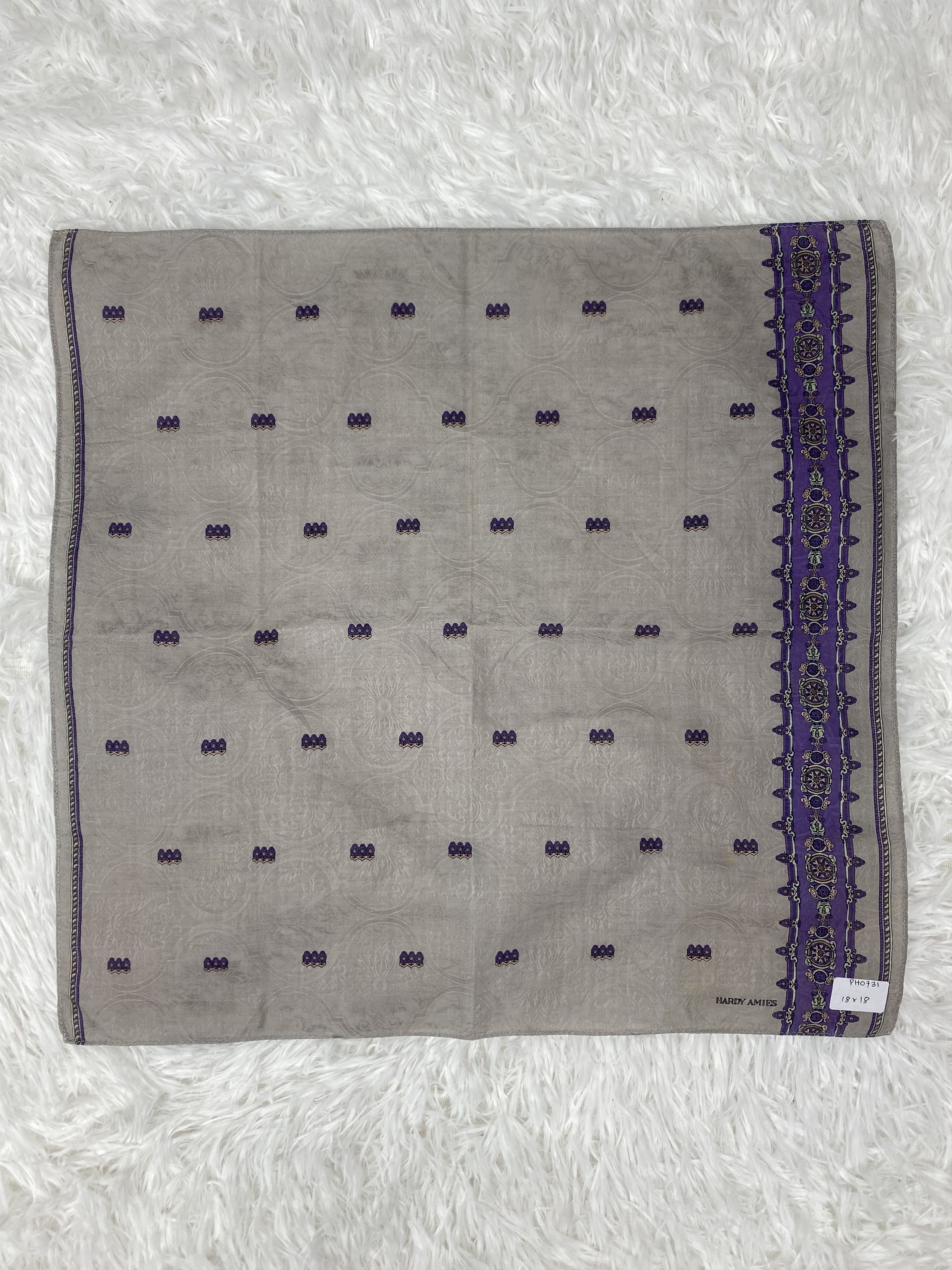 Hardy Amies × Vintage Vintage Hardy Amies Handkerchief Neckerchief PH0731 Size ONE SIZE - 3 Thumbnail