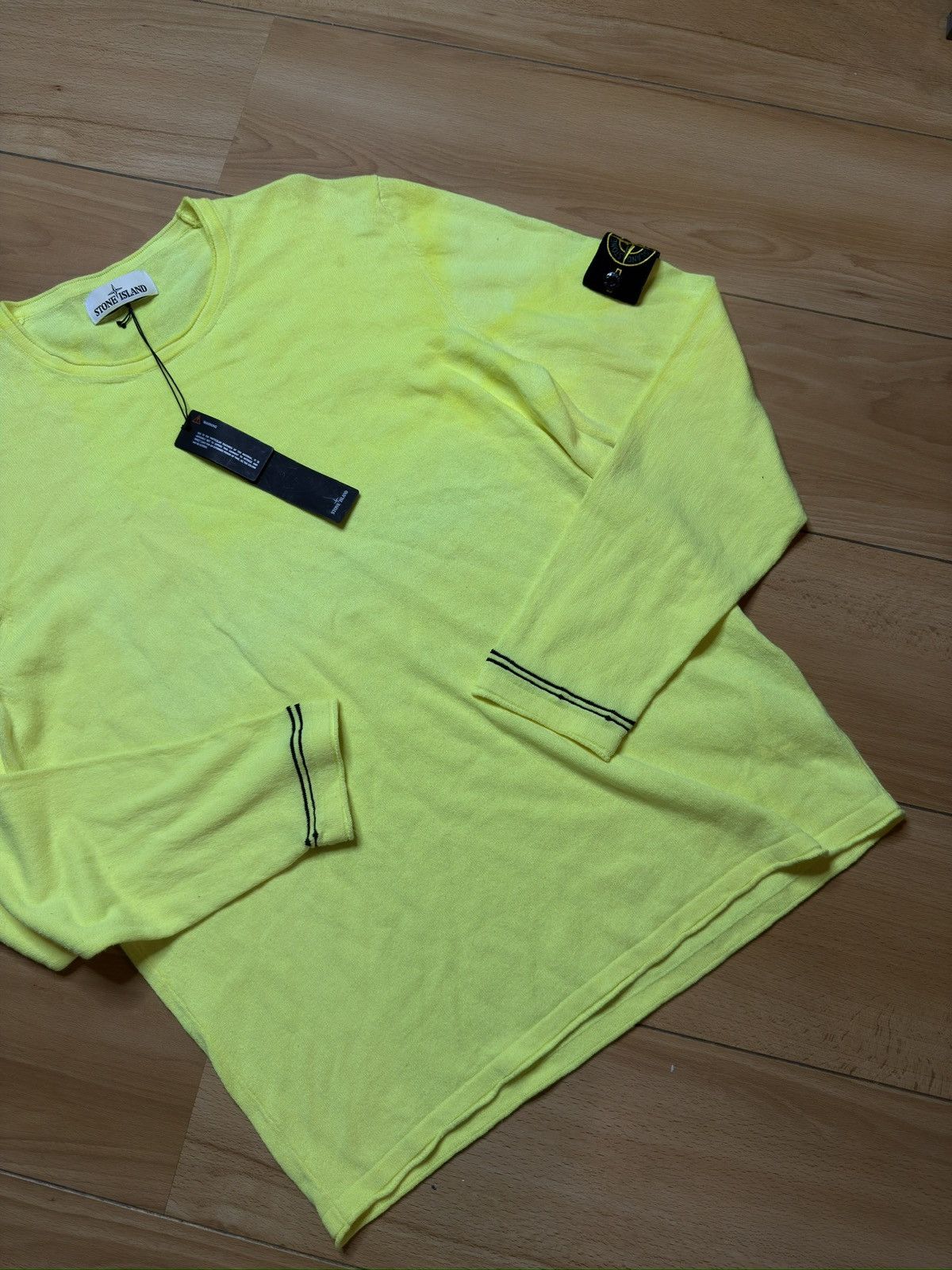 Stone Island Stone island new lime long sleeve Size US XL / EU 56 / 4 - 8 Thumbnail