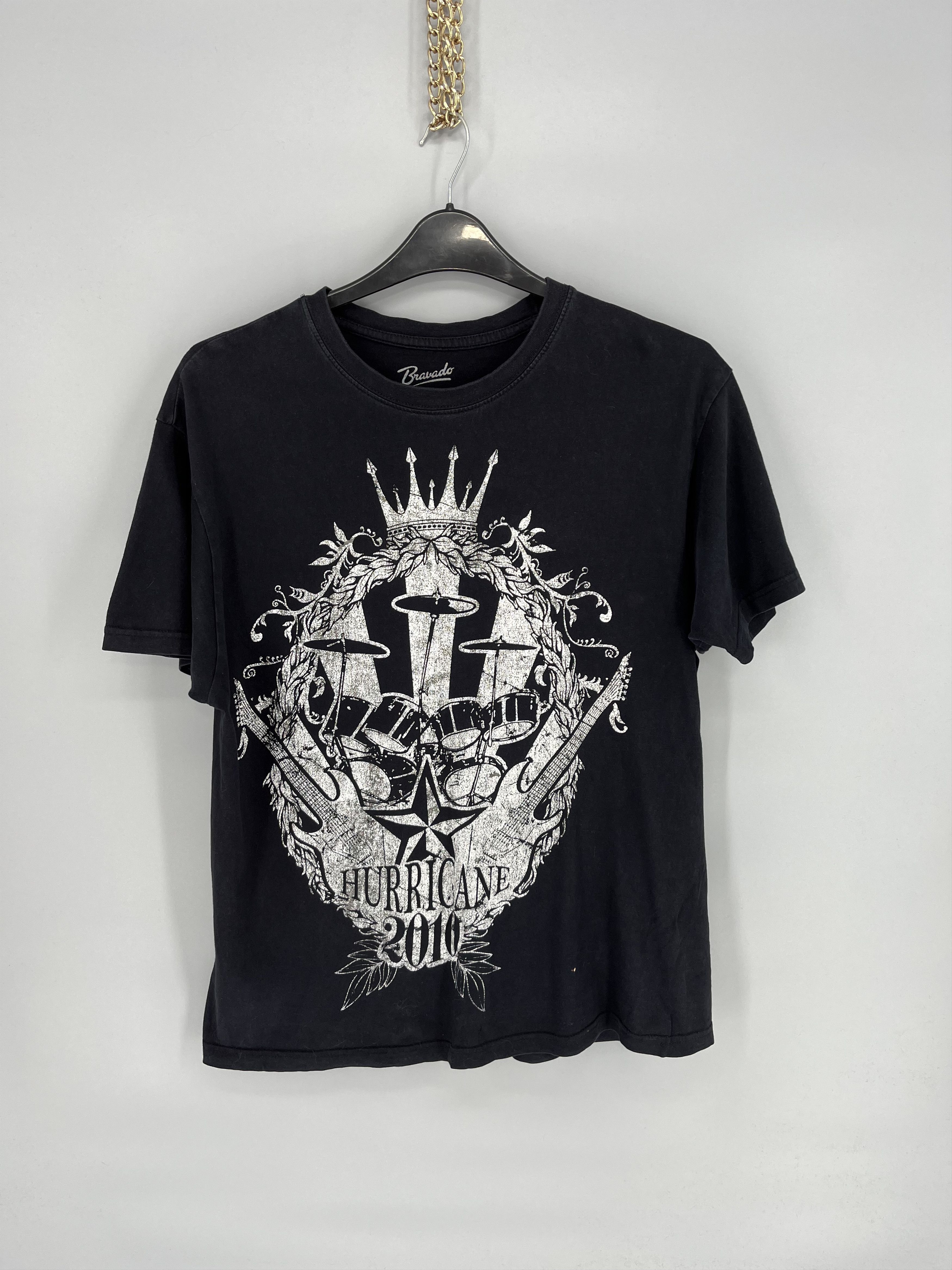 Band Tees Vintage Y2K Hurricane Over Yhe Edge Band Tees Size US L / EU 52-54 / 3 - 1 Thumbnail