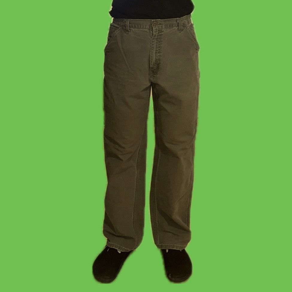 Carhartt Carhartt Carpenter Jean Green Size US 34 / EU 50 - 3 Thumbnail