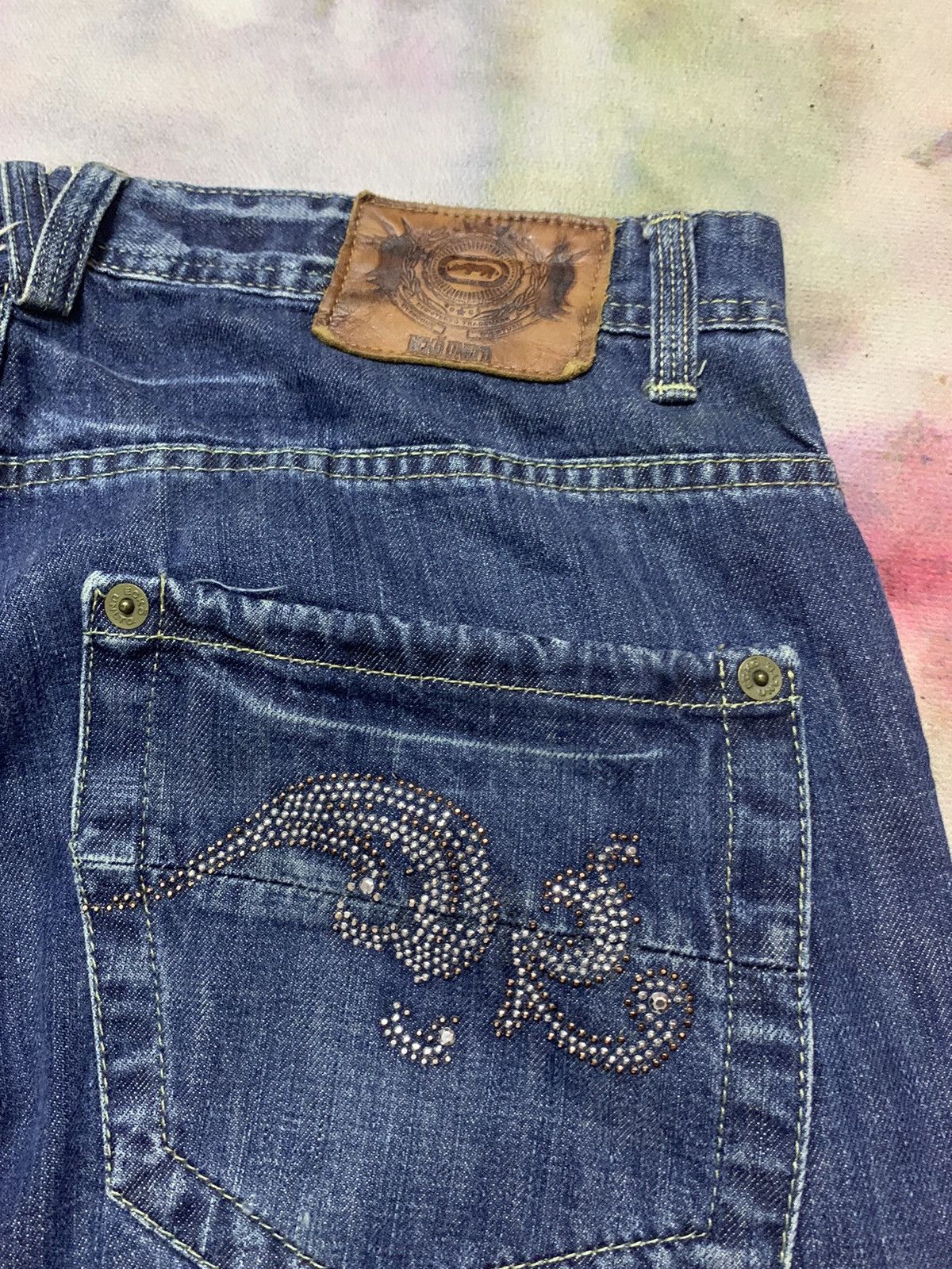 Ecko Unltd. × JNCO Vintage ECKO ULTD Wide Denim Size US 34 / EU 50 - 5 Thumbnail