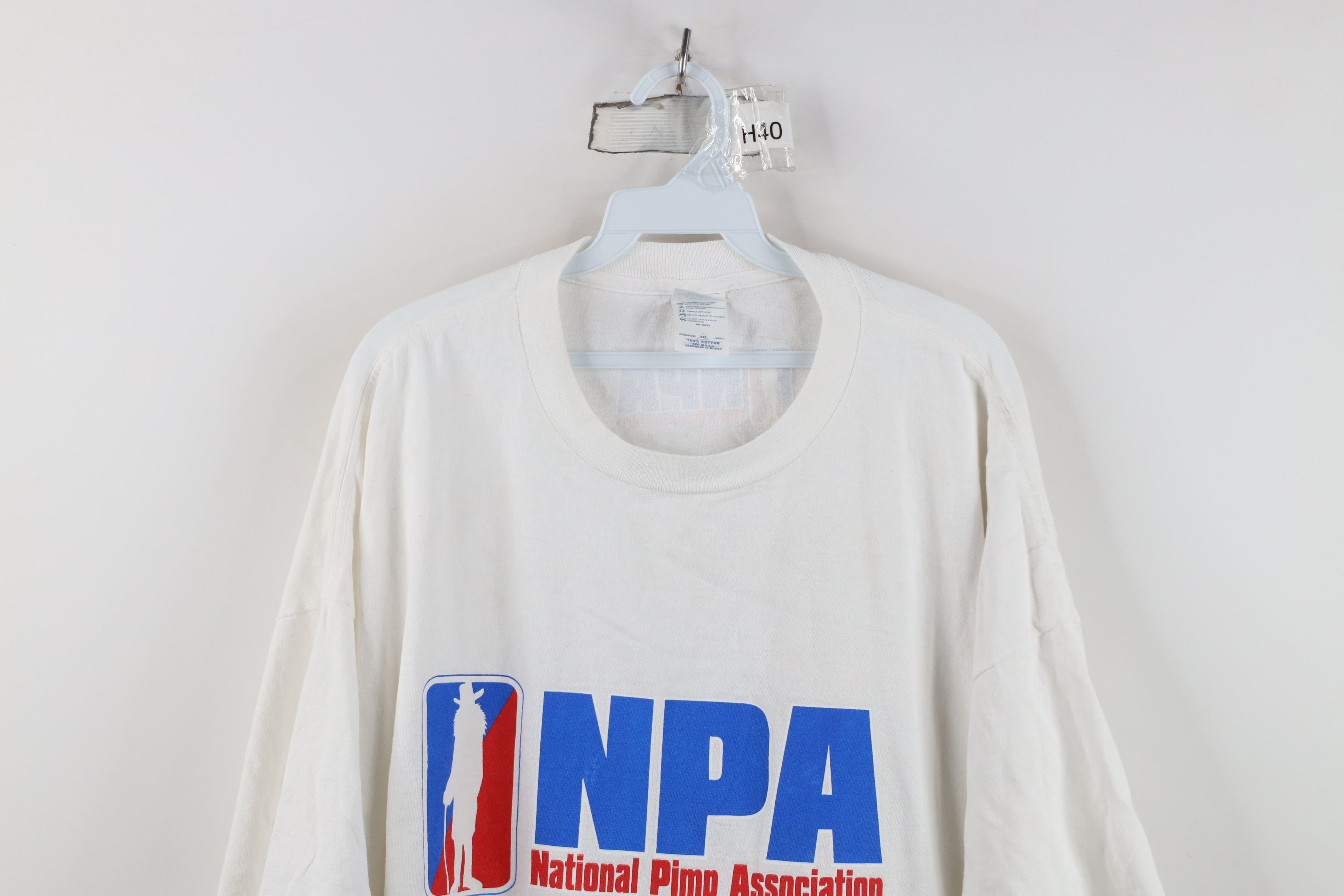 Vintage Vintage NPA National Pimp Association Short Sleeve T-Shirt Size US XXL / EU 58 / 5 - 2 Thumbnail