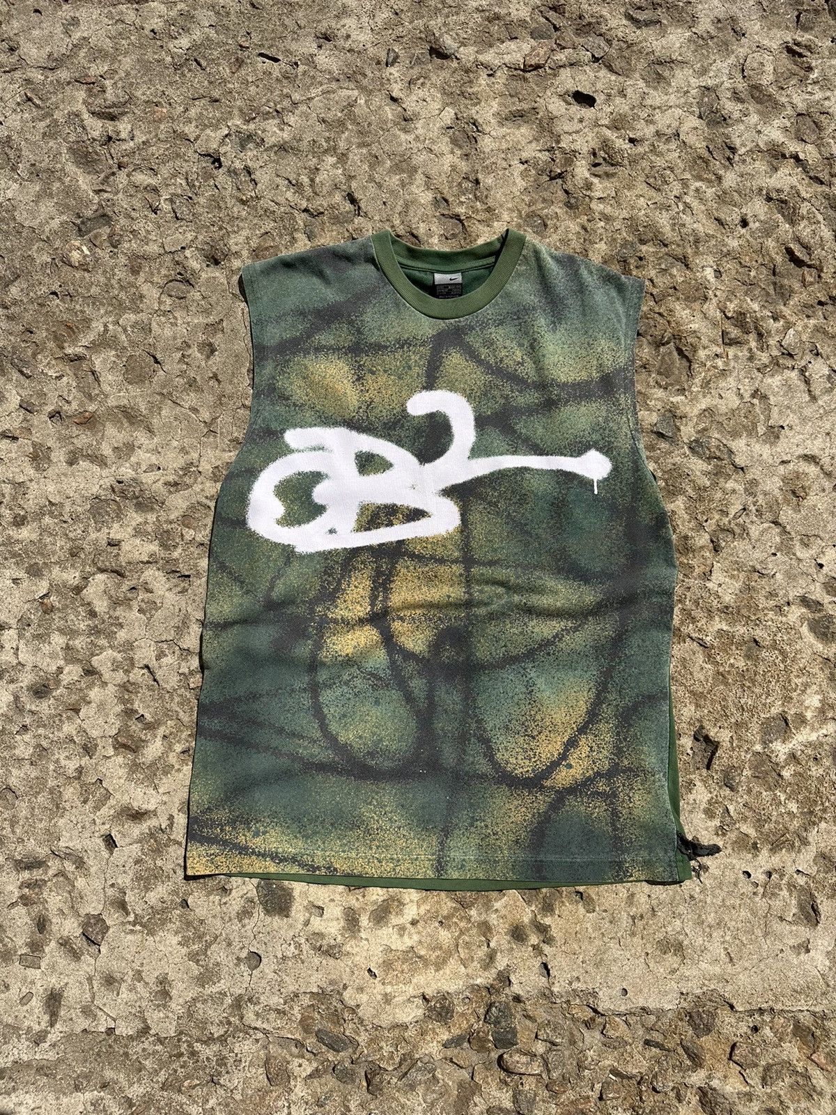 Nike × Vintage Vintage Y2K Nike Dri-Fit Tank Top Size US L / EU 52-54 / 3 - 2 Thumbnail