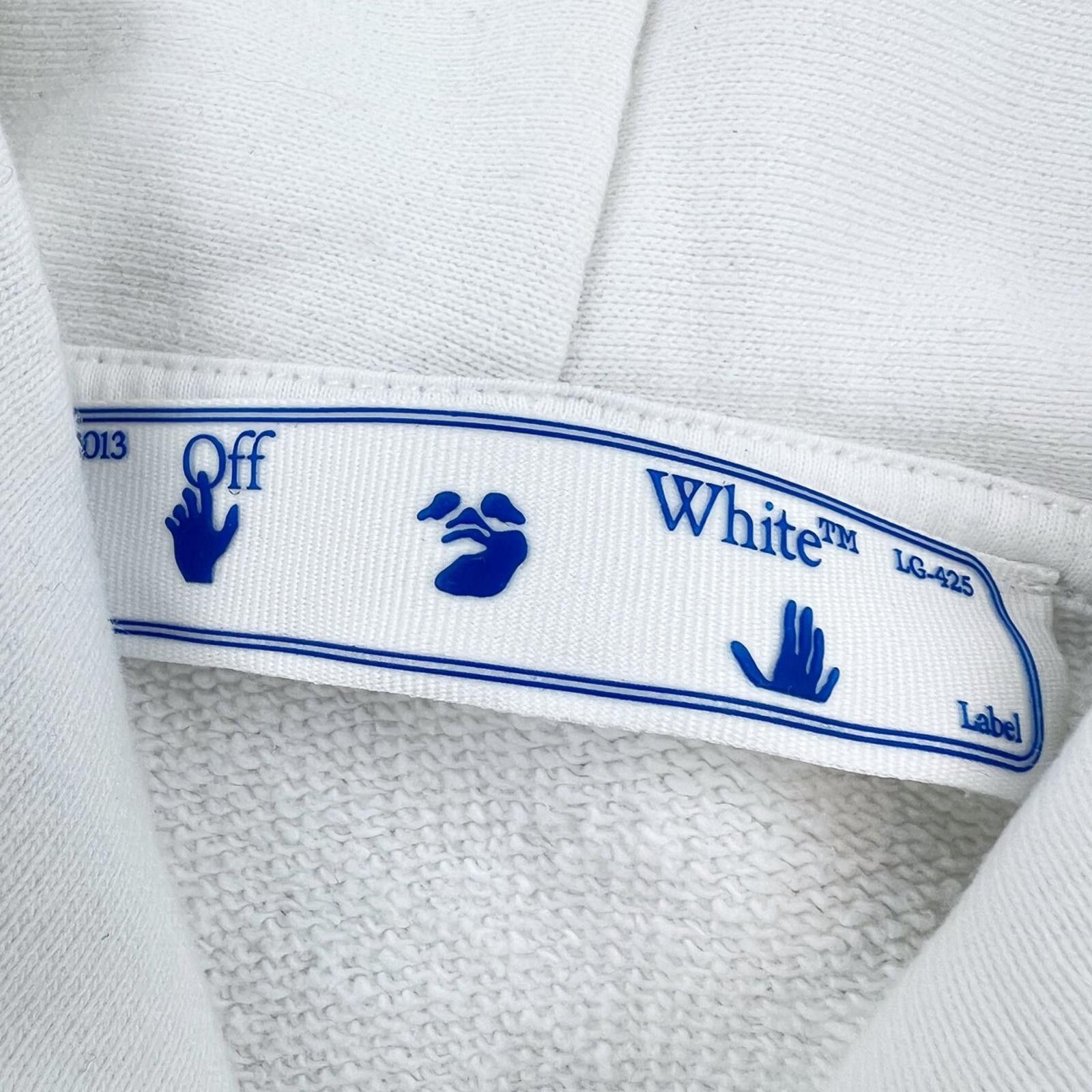 Off-White Off-White Caravaggio Lute White Hoodie Size US XS / EU 42 / 0 - 5 Thumbnail