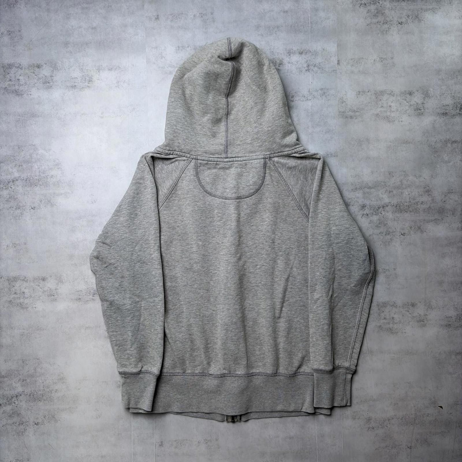 American Eagle Outfitters Y2K Grey American Eagle Grunge Skater Zip Up Hoodie Size S / US 4 / IT 40 - 7 Thumbnail