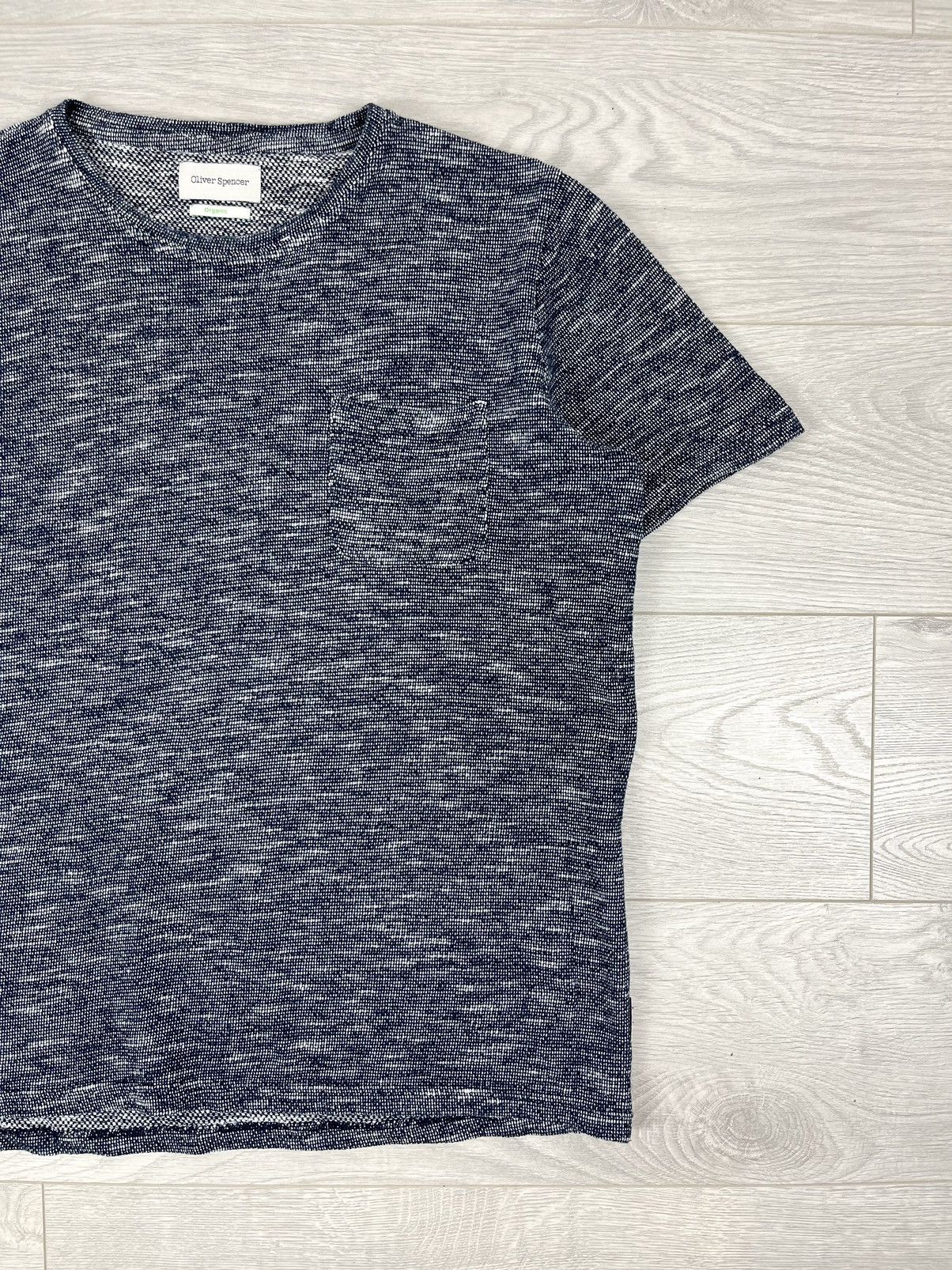 Oliver Spencer Oliver Spencer Organic Cotton Pocket T Shirt Size US M / EU 48-50 / 2 - 2 Thumbnail