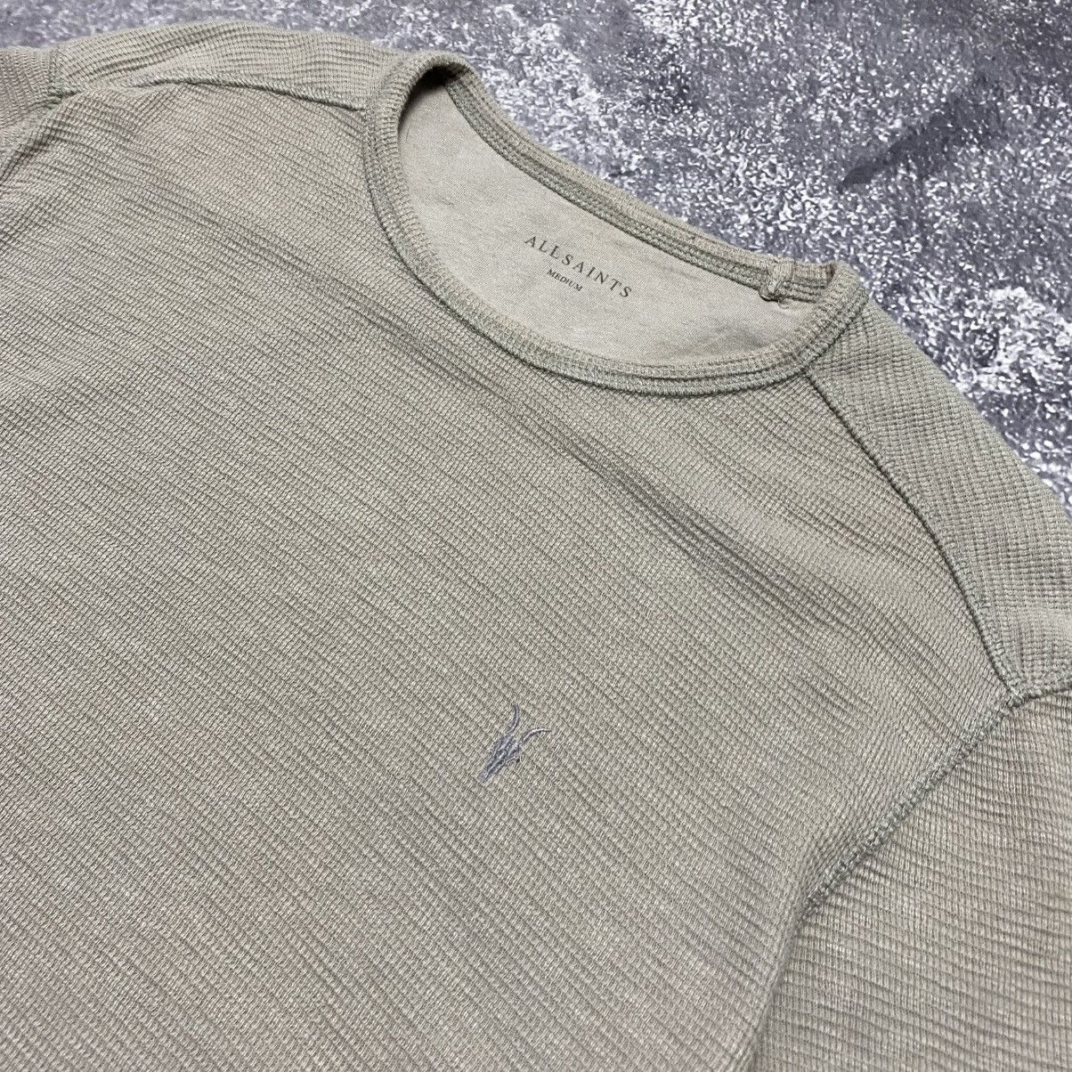 Allsaints Men’s Allsaints Small logo Beige basic luxury sweater Size US M / EU 48-50 / 2 - 3 Thumbnail