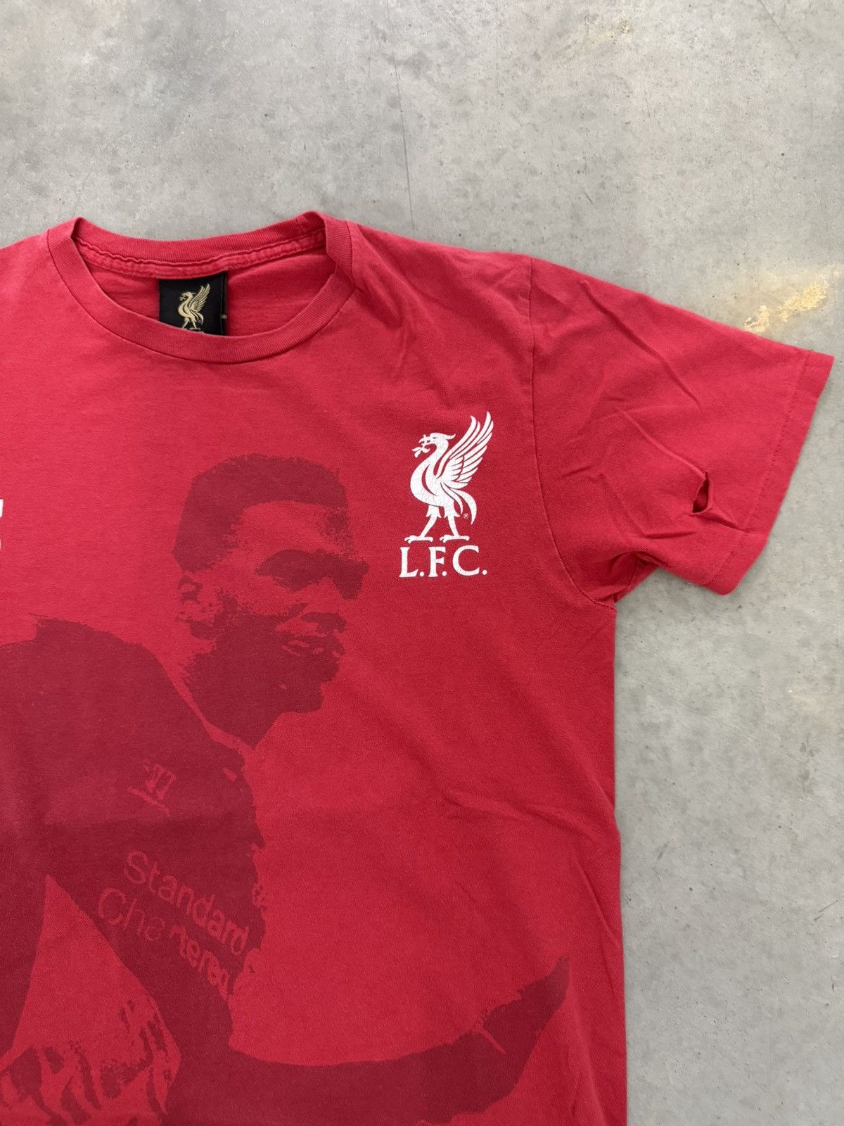 Adidas Liverpool FC Daniel Sturridge Soccer Player T Shirt Red S Size US S / EU 44-46 / 1 - 3 Thumbnail