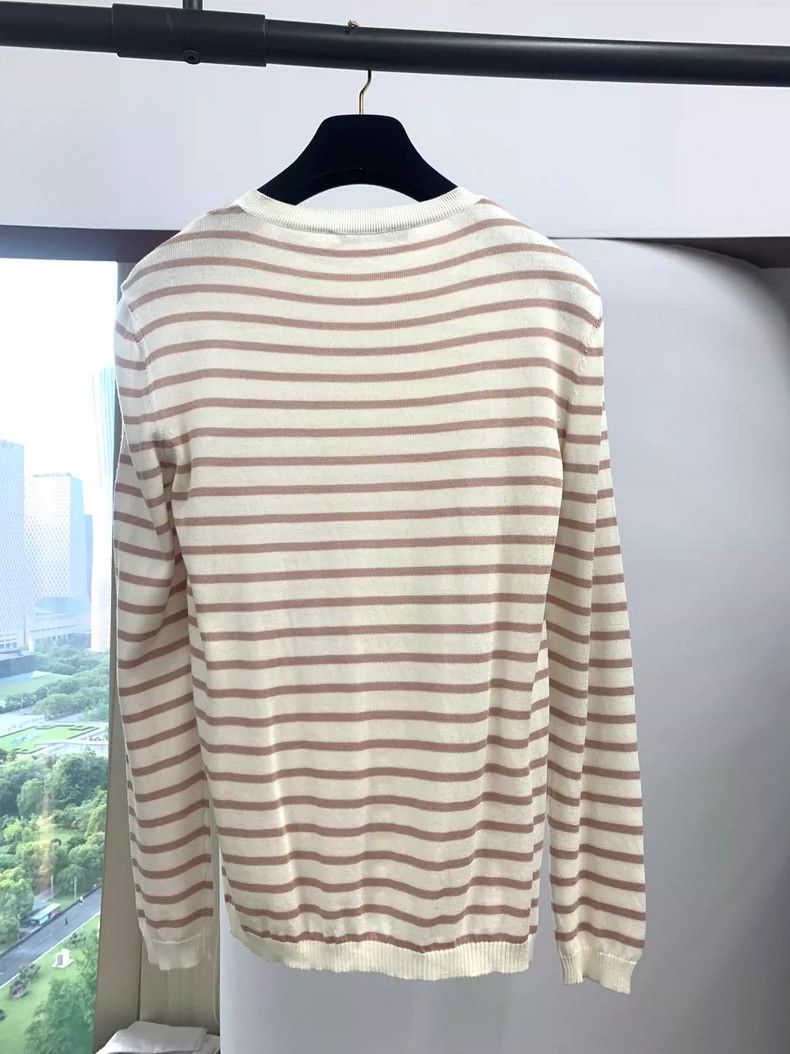 Dior Dior Striped knitwear sweater Size XS / US 0-2 / IT 36-38 - 3 Thumbnail