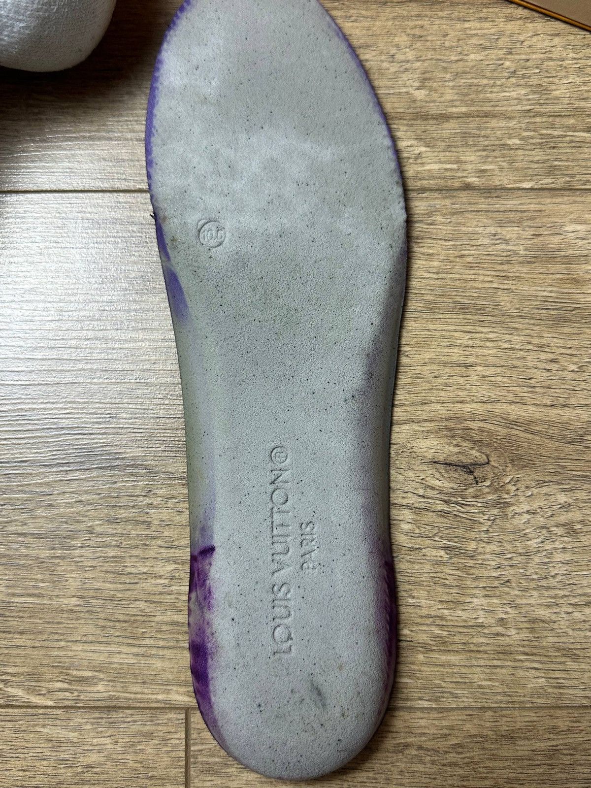 Louis Vuitton Louis Vuitton Trainer Purple Stripe Size US 10 / EU 43 - 7 Thumbnail