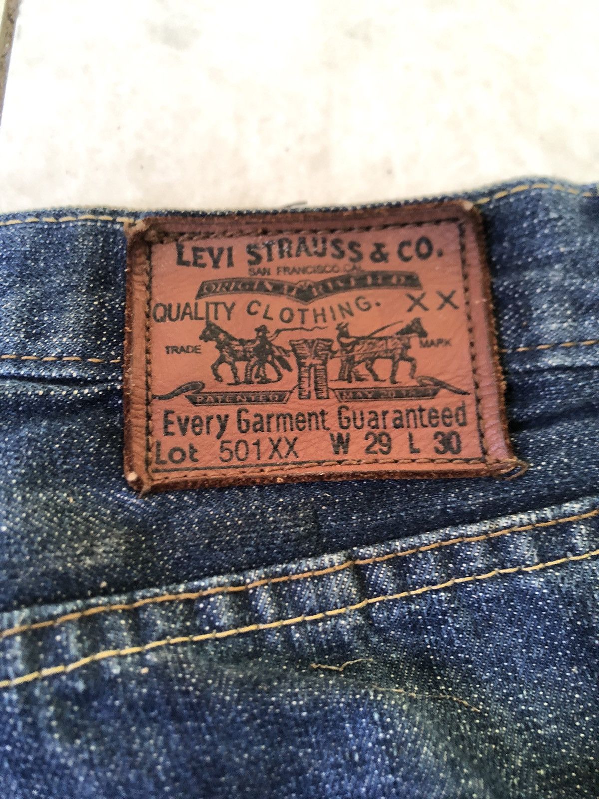Levi's × Levi's Vintage Clothing 🔥Levis 501 Denim Jeans Size US 29 - 9 Thumbnail
