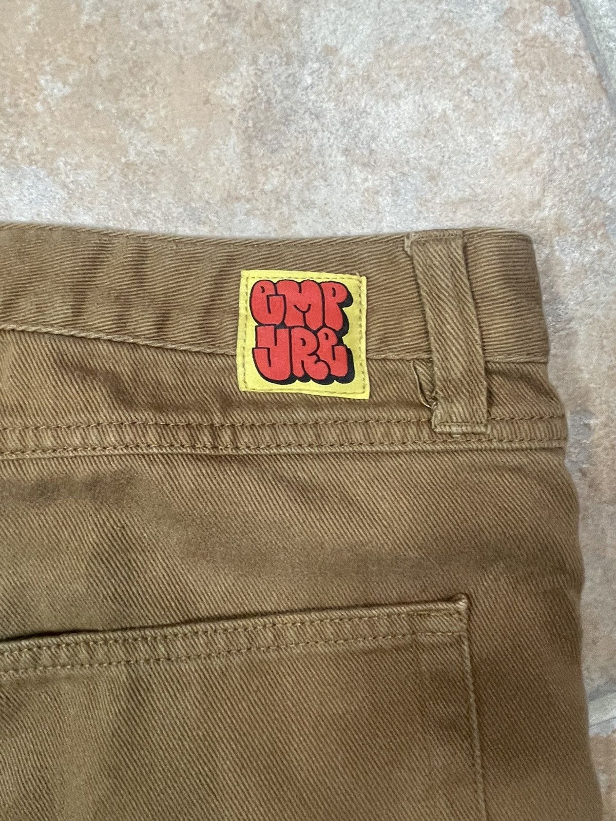 Empyre Empyre Loose Fit Double Knee Brown Pants Size US 34 / EU 50 - 4 Thumbnail