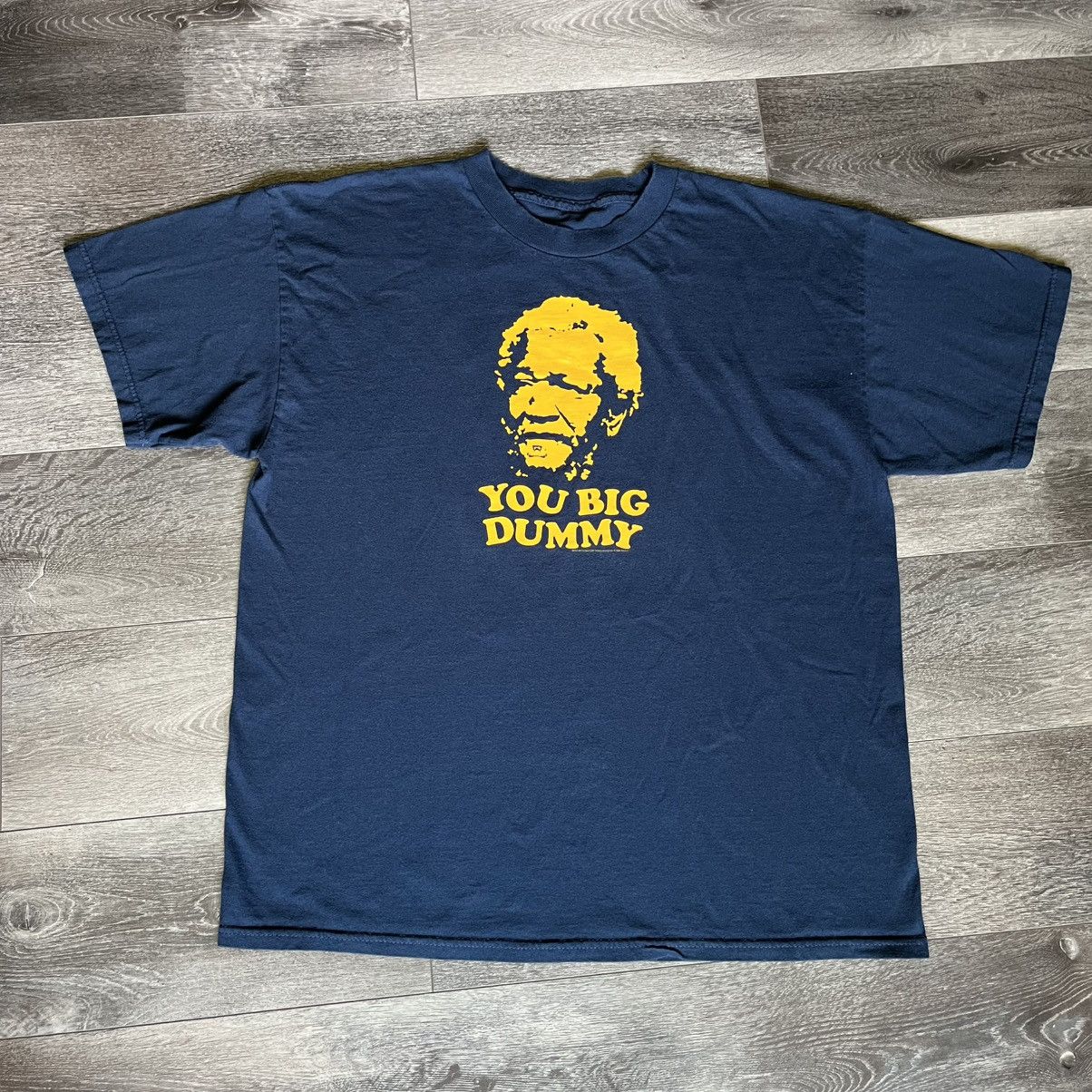 Vintage Vintage 2004 Sanford and Son You Big Dummy TV Show Humor Tee Size US XL / EU 56 / 4 - 1 Thumbnail