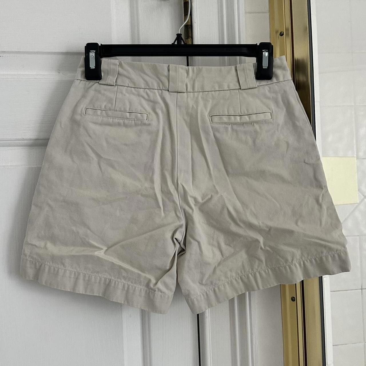 Gap Gap Women's Cream and Tan Shorts Size 25" / US 0 / IT 36 - 2 Thumbnail