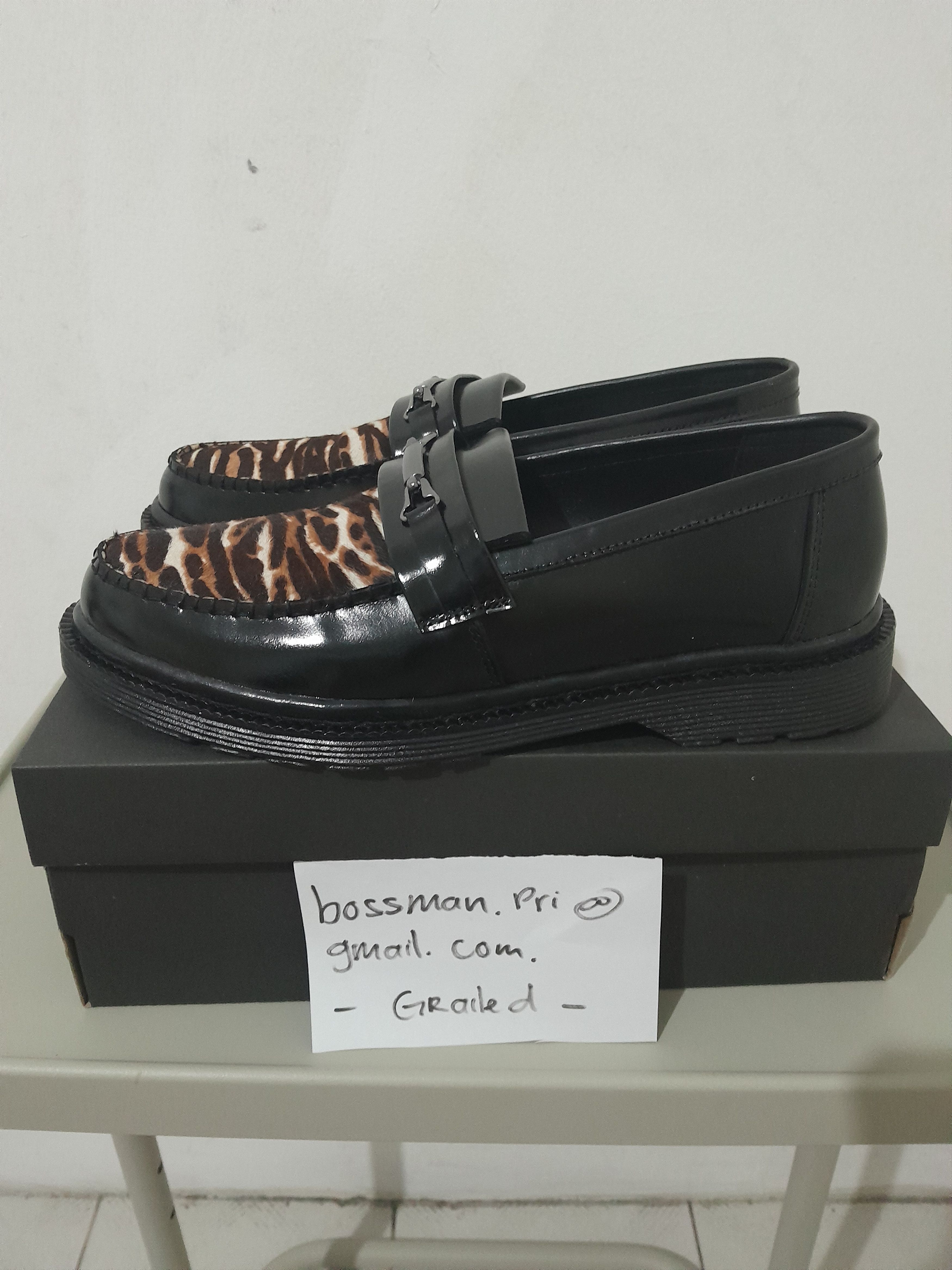 Other Bidz Tiger Leather Loafer Shoes Size US 9 / EU 42 - 2 Thumbnail