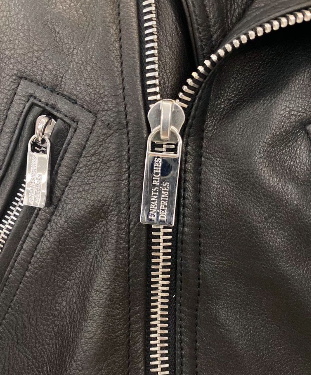 Enfants Riches Deprimes RICHES DEPRIMES ERD arm monogrammed logo leather jacket Size US M / EU 48-50 / 2 - 6 Thumbnail