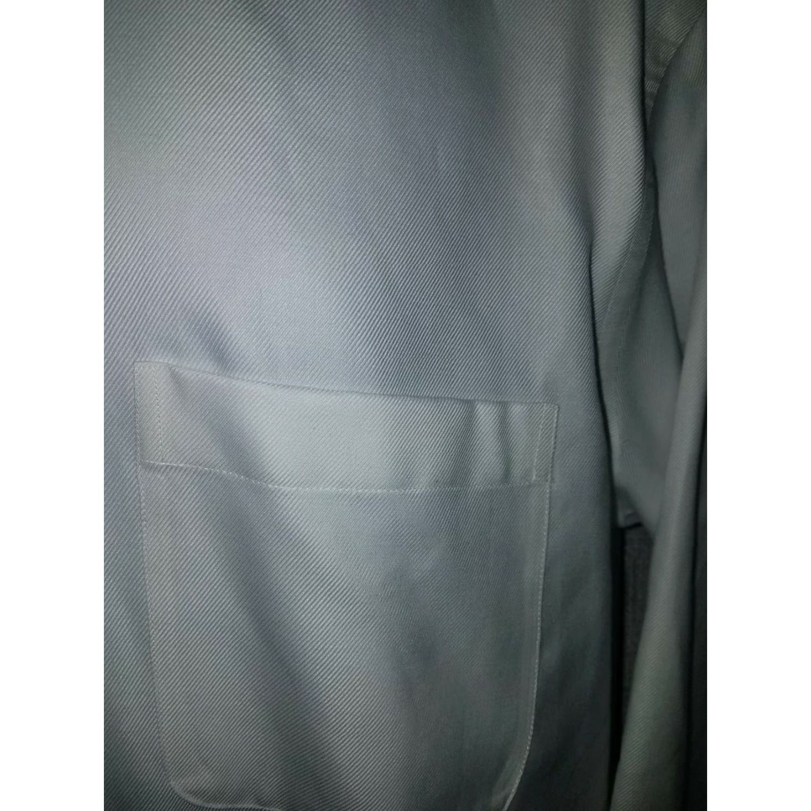 Pronto Uomo VINTAGE Pronto Uomo Men's Cotton Button-Down Shirt Long Sleeve Non-Iron Size 17 White Size US XL / EU 56 / 4 - 4 Thumbnail
