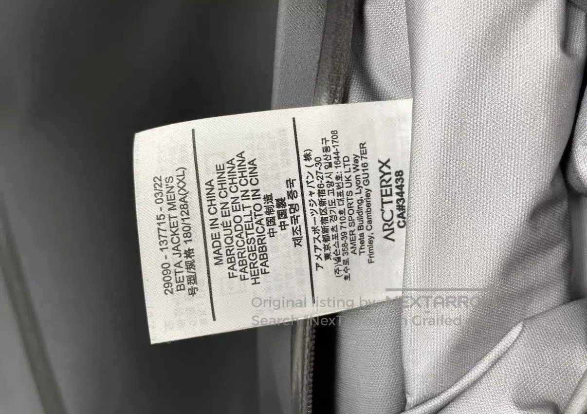 Arc'teryx Gray Hooded Jacket with Zip Pockets . Size US XXL / EU 58 / 5 - 6 Thumbnail