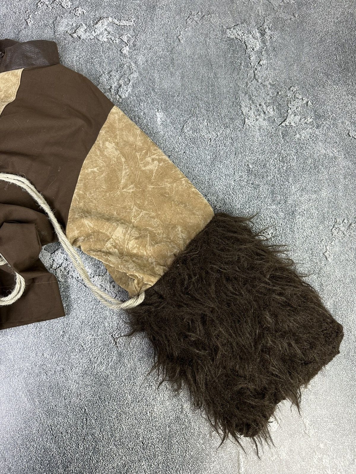 If Six Was Nine Vintage Avantgarde Fur Zipper Jacket Dolche Gabbana Style Size US M / EU 48-50 / 2 - 7 Thumbnail
