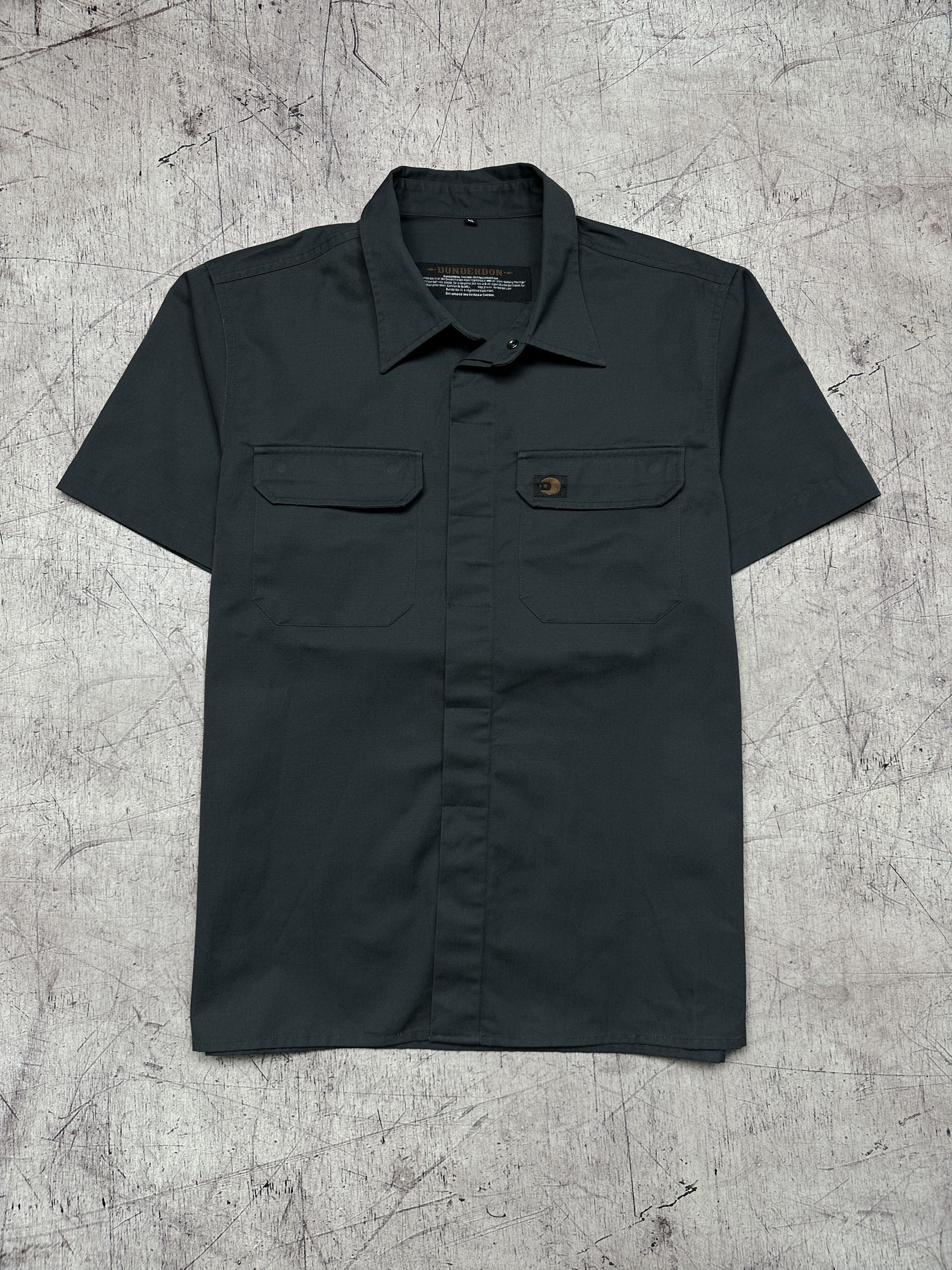 Dunderdon Dunderdon Vintage Mens Short Sleeve Shirt Size US XL / EU 56 / 4 - 1 Thumbnail