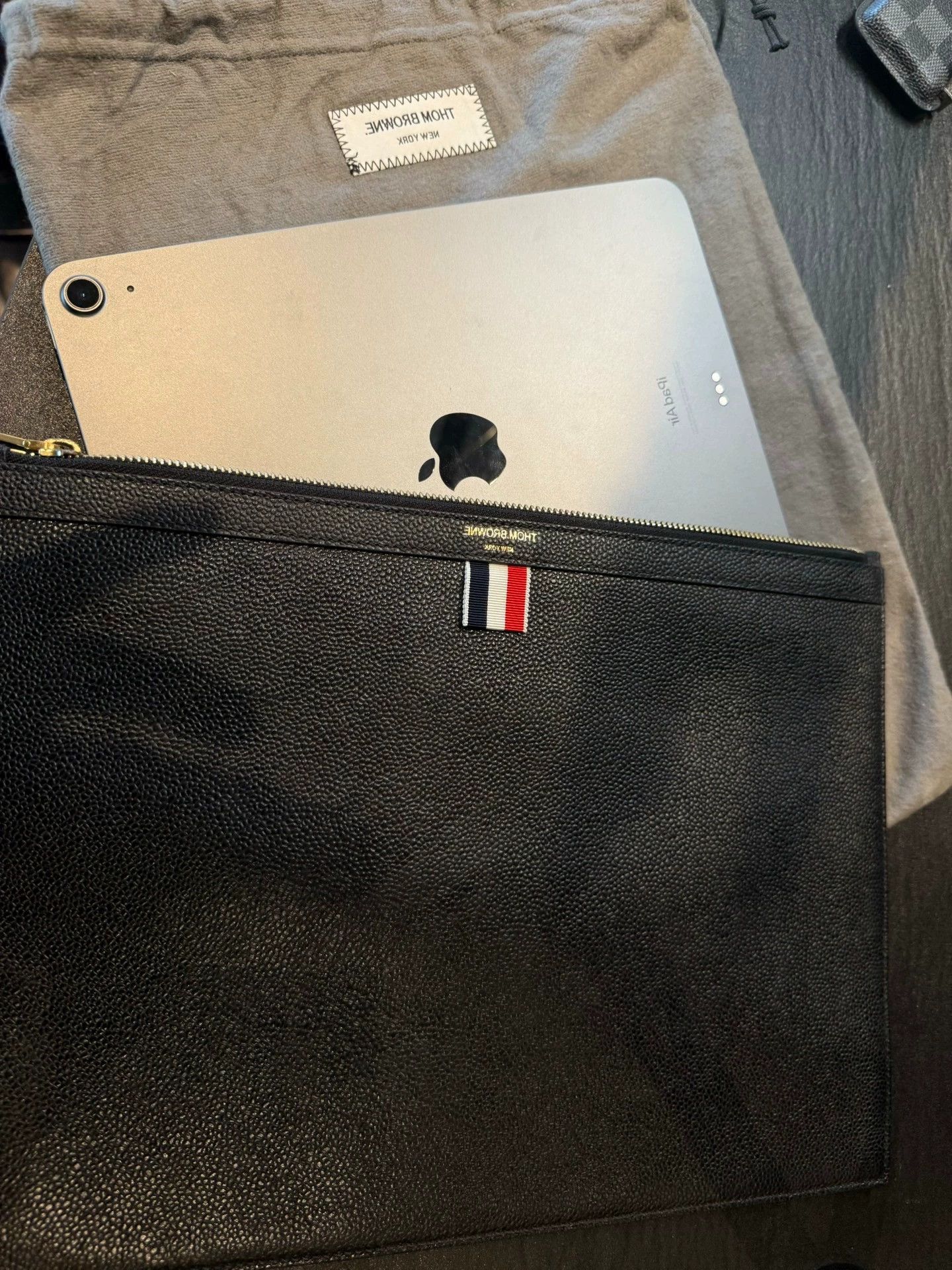 Thom Browne Thom Browne Classic Large Clutch Size ONE SIZE - 8 Thumbnail
