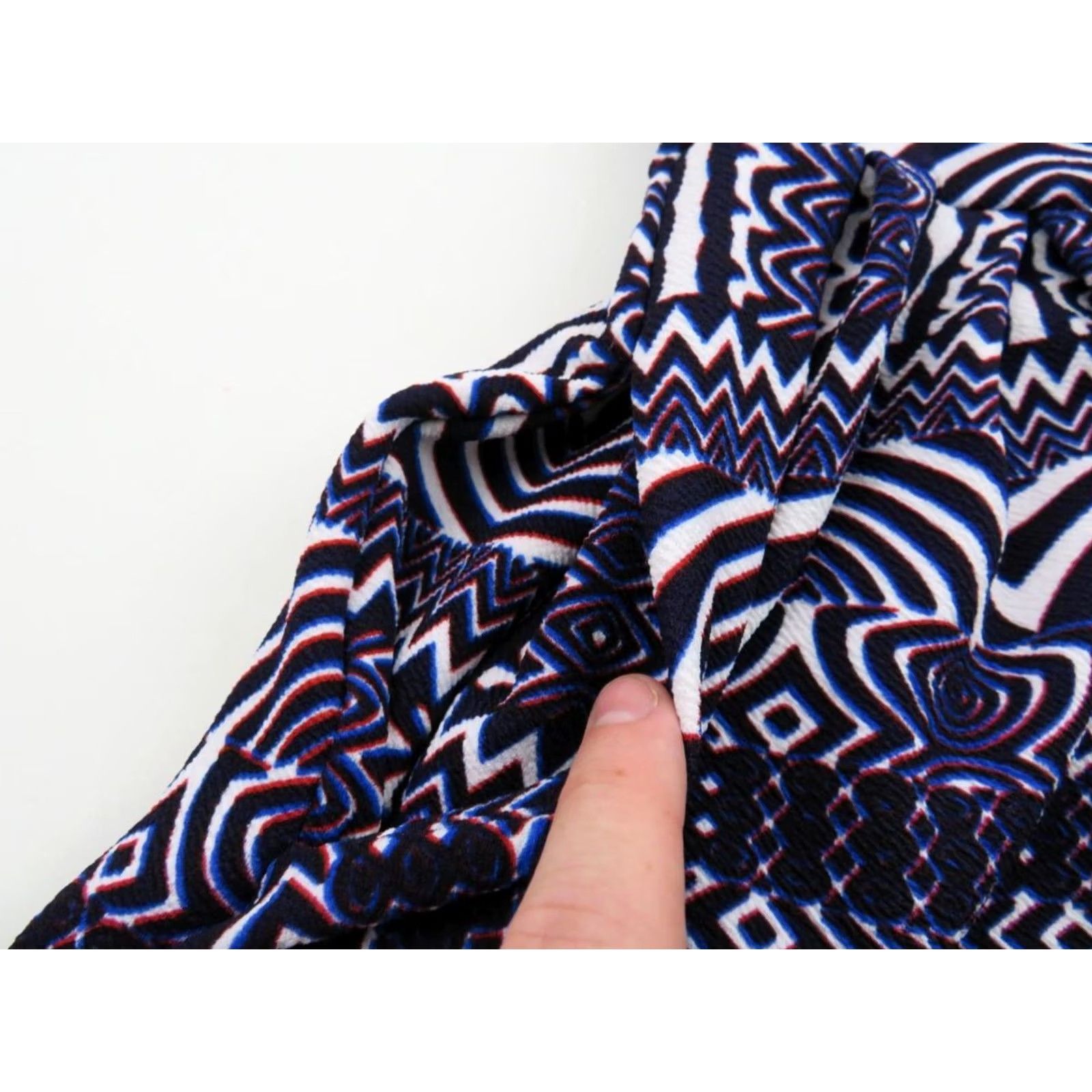 Vintage LuLaRoe Women's Amelia Dress XS Aztec Tribal Unicorn Purple Black Geometric Size XS / US 0-2 / IT 36-38 - 7 Thumbnail