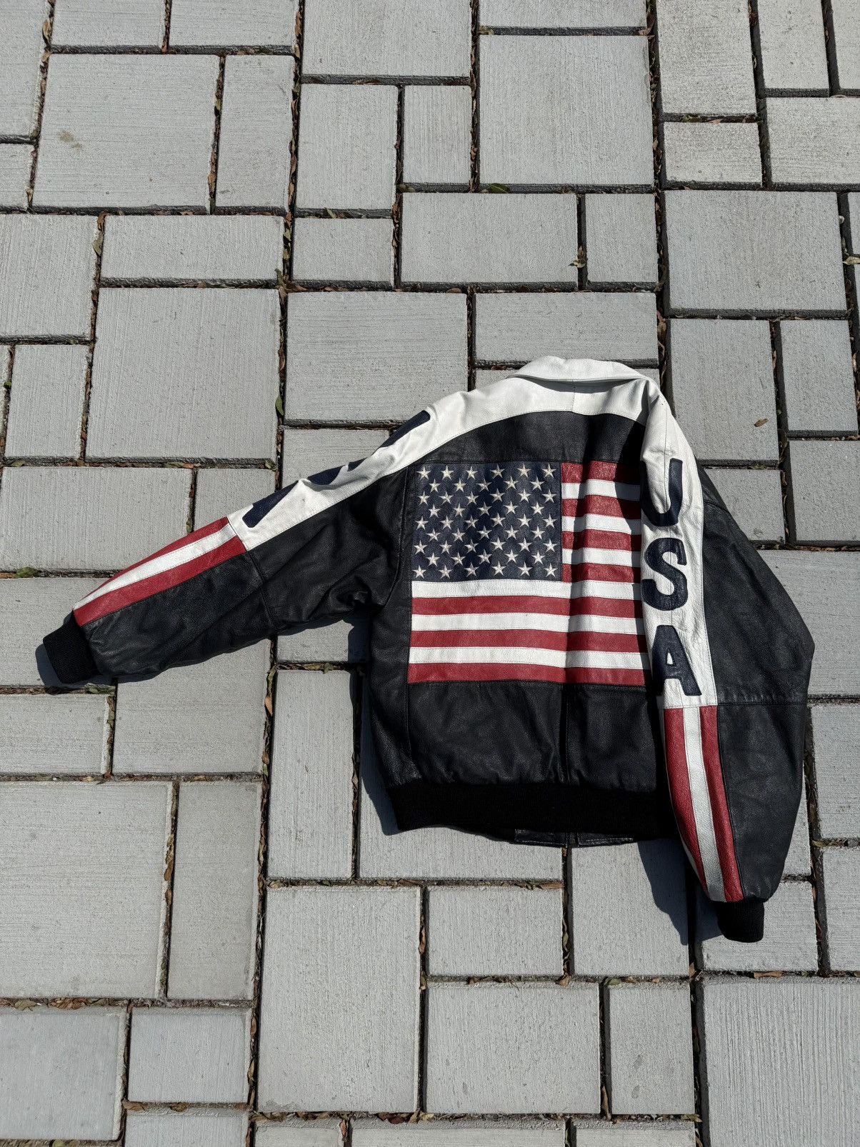 Michael Hoban USA Leather Jacket Size US L / EU 52-54 / 3 - 1 Thumbnail