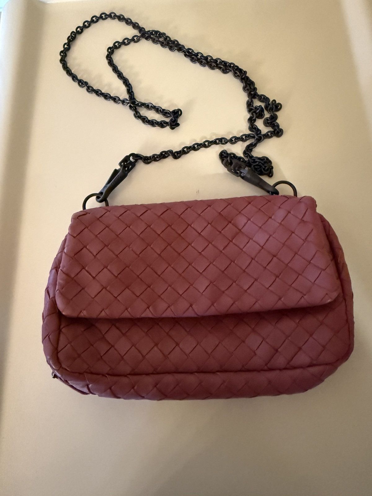 Bottega Veneta Bottega Veneta Pink Leather Crossbody Size ONE SIZE - 1 Thumbnail