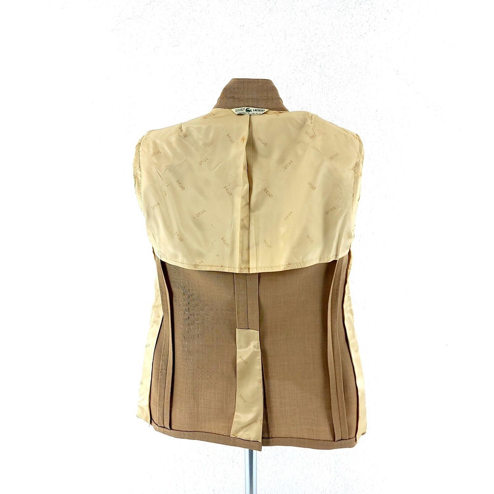 Lacoste Vintage Lacoste Izod Wool 2 Gold Button Blazer 38L Size 38L - 11 Thumbnail