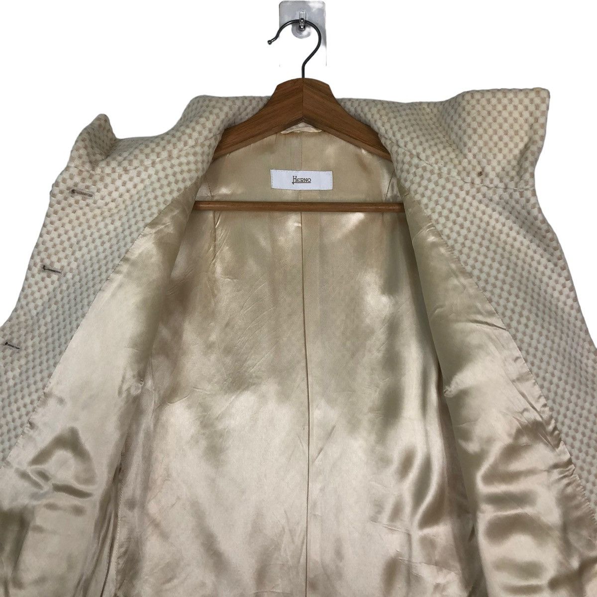 Herno 🔥VINTAGE CROPPED COATS JACKET HERNO ITALY Size M / US 6-8 / IT 42-44 - 14 Thumbnail