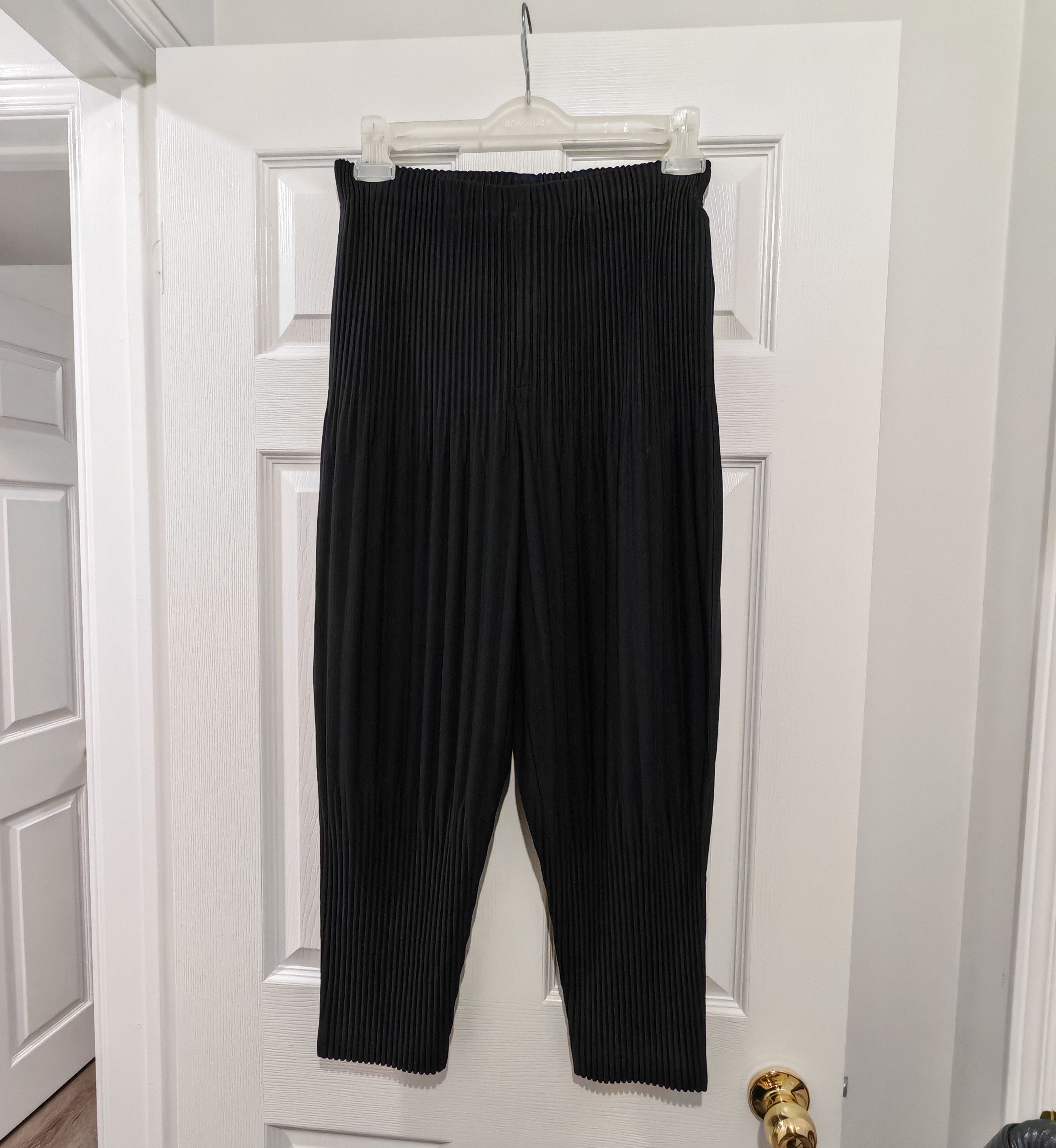 Homme Plisse Issey Miyake Basic Pants Size 3 Size US 34 / EU 50 - 5 Thumbnail