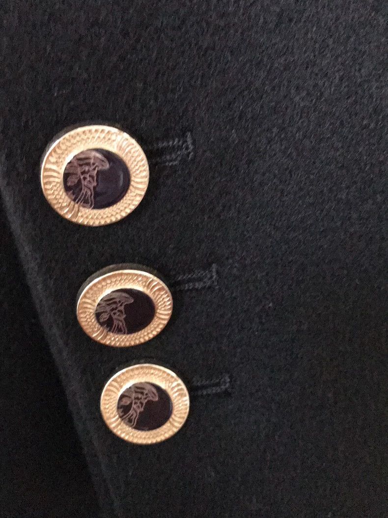 Versace Versace The cashmere coat is fully equipped with spare but Size L / US 10 / IT 46 - 6 Thumbnail