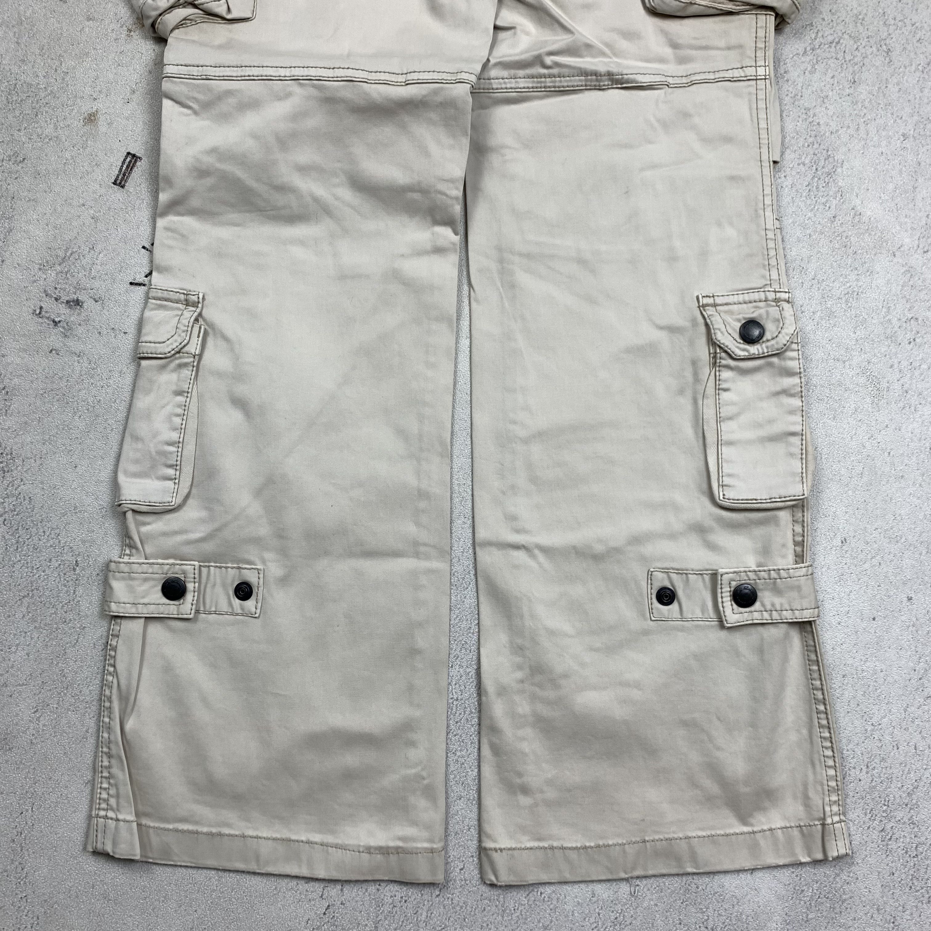 Tete Homme Tete Homme Multi Pocket Cargo Utility Pants White Size US 30 / EU 46 - 6 Thumbnail