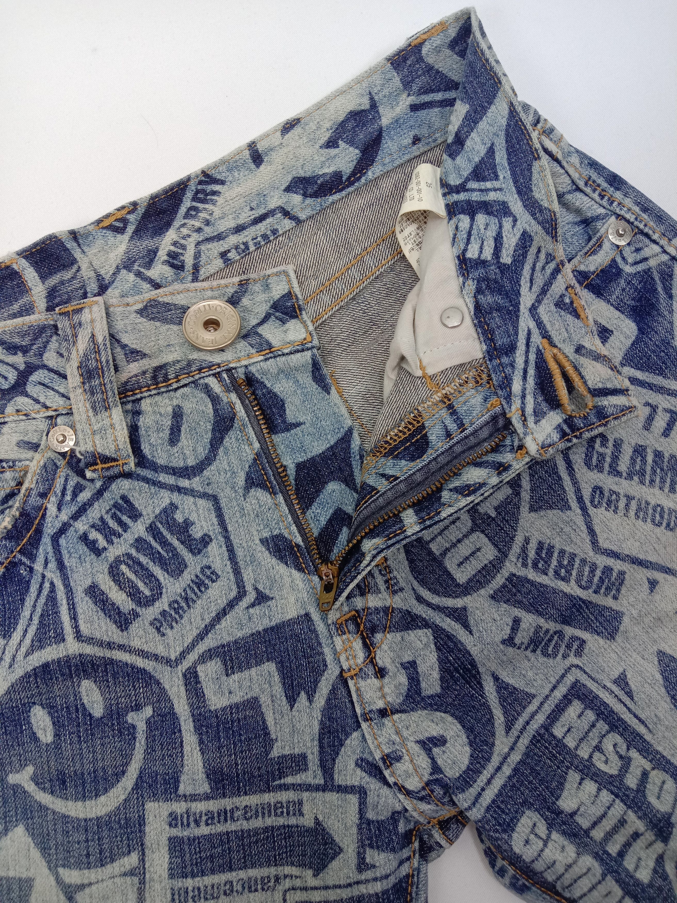 Hysteric Glamour Japanese Flare Co&Lu Full Print Hysteric Glamour Style Jeans Size US 29 - 9 Thumbnail