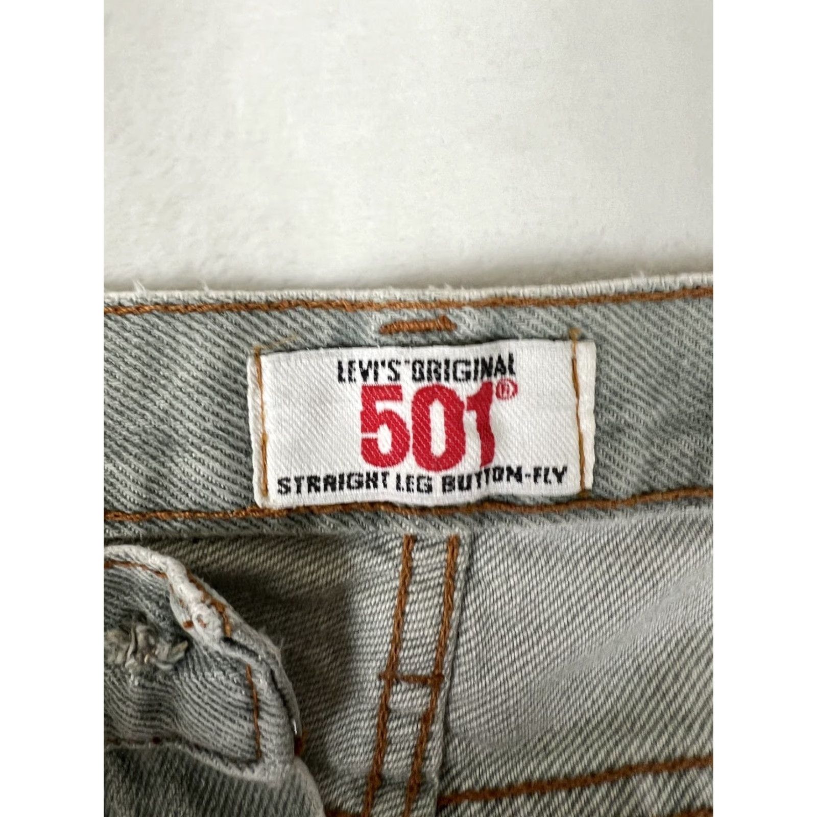 Levi's VINTAGE Levi’s 501 Jeans Denim 32x30 Men Regular Blue Distressed 90s USA Size US 32 / EU 48 - 7 Thumbnail