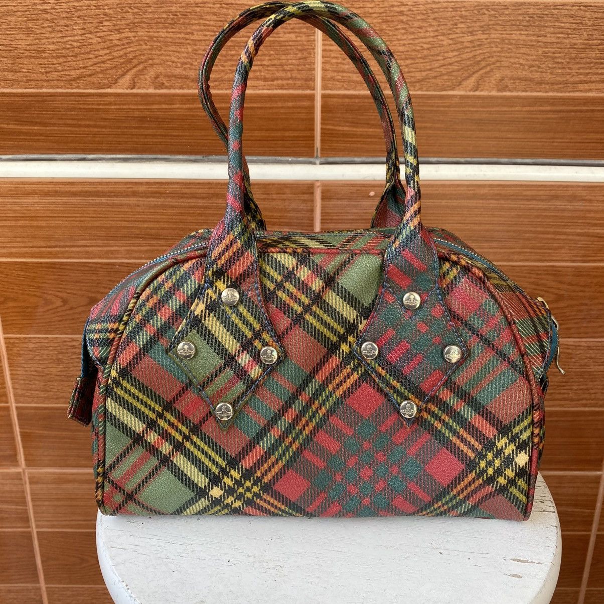 Vivienne Westwood Vivienne Westwood Genuine Leather Hand-Carry Bag Size ONE SIZE - 1 Thumbnail