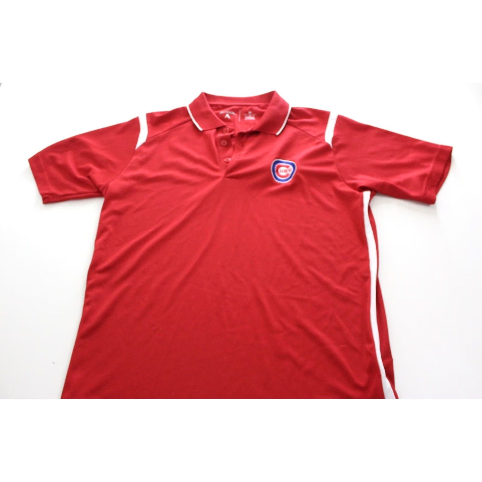Vintage Antigua Red Embroidered Chicago Cubs POLO SHIRT Medium M Mens Polo Shirt Cubs Red Embroidered Antigua Polo Shirt M Size US M / EU 48-50 / 2 - 2 Thumbnail