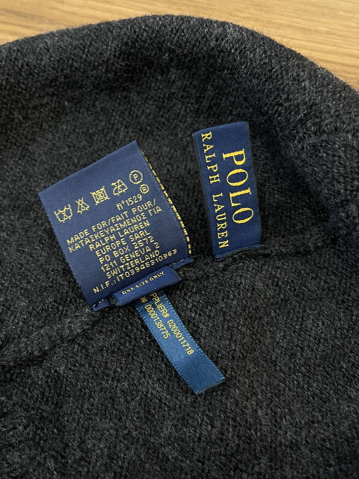 Vintage Polo Ralph Lauren PRL Wool Hat One Size Size ONE SIZE - 8 Thumbnail