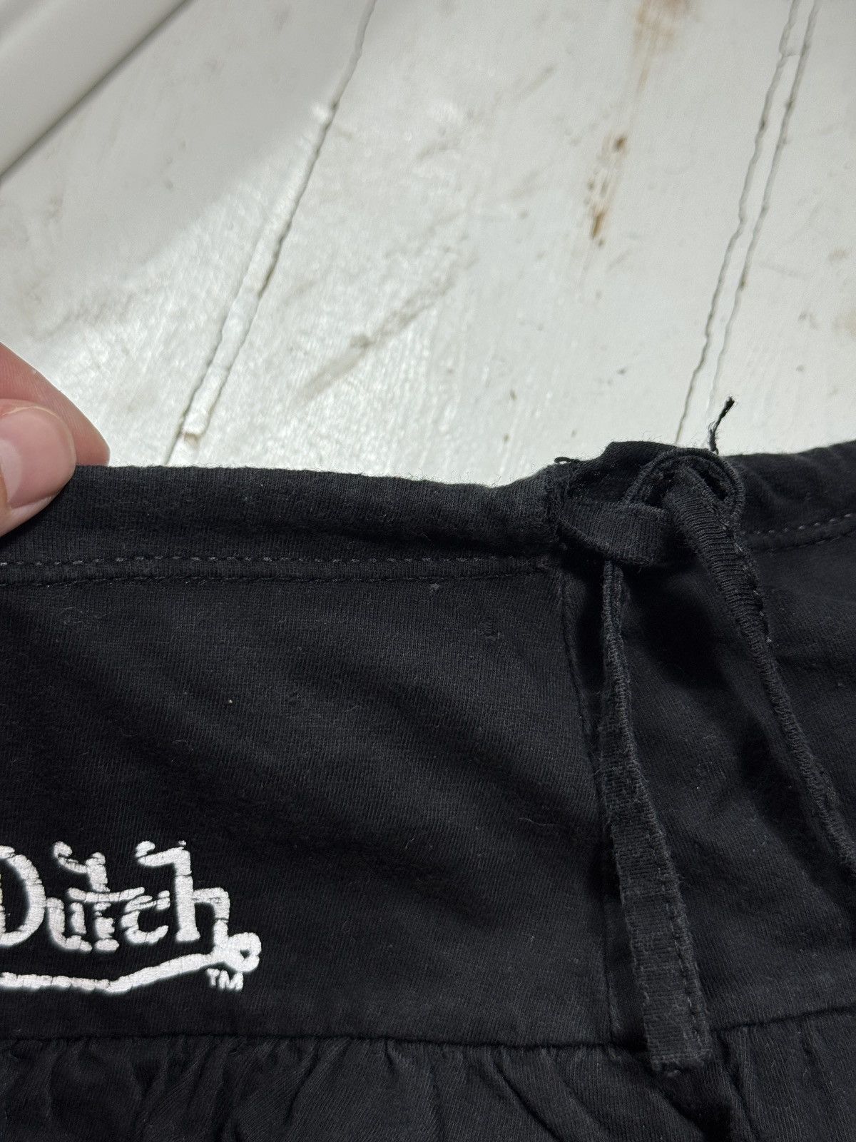 Von Dutch VINTAGE VON DUTCH 2000s RUSHES MINI SKIRT Size 28" / US 6 / IT 42 - 7 Thumbnail