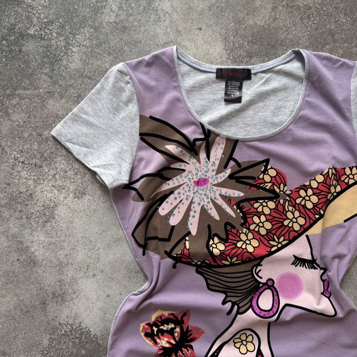 Hysteric Glamour 2000’s Aesthetic Y2K Fashion Glam Super Sexy T-Shirt Size M / US 6-8 / IT 42-44 - 2 Thumbnail