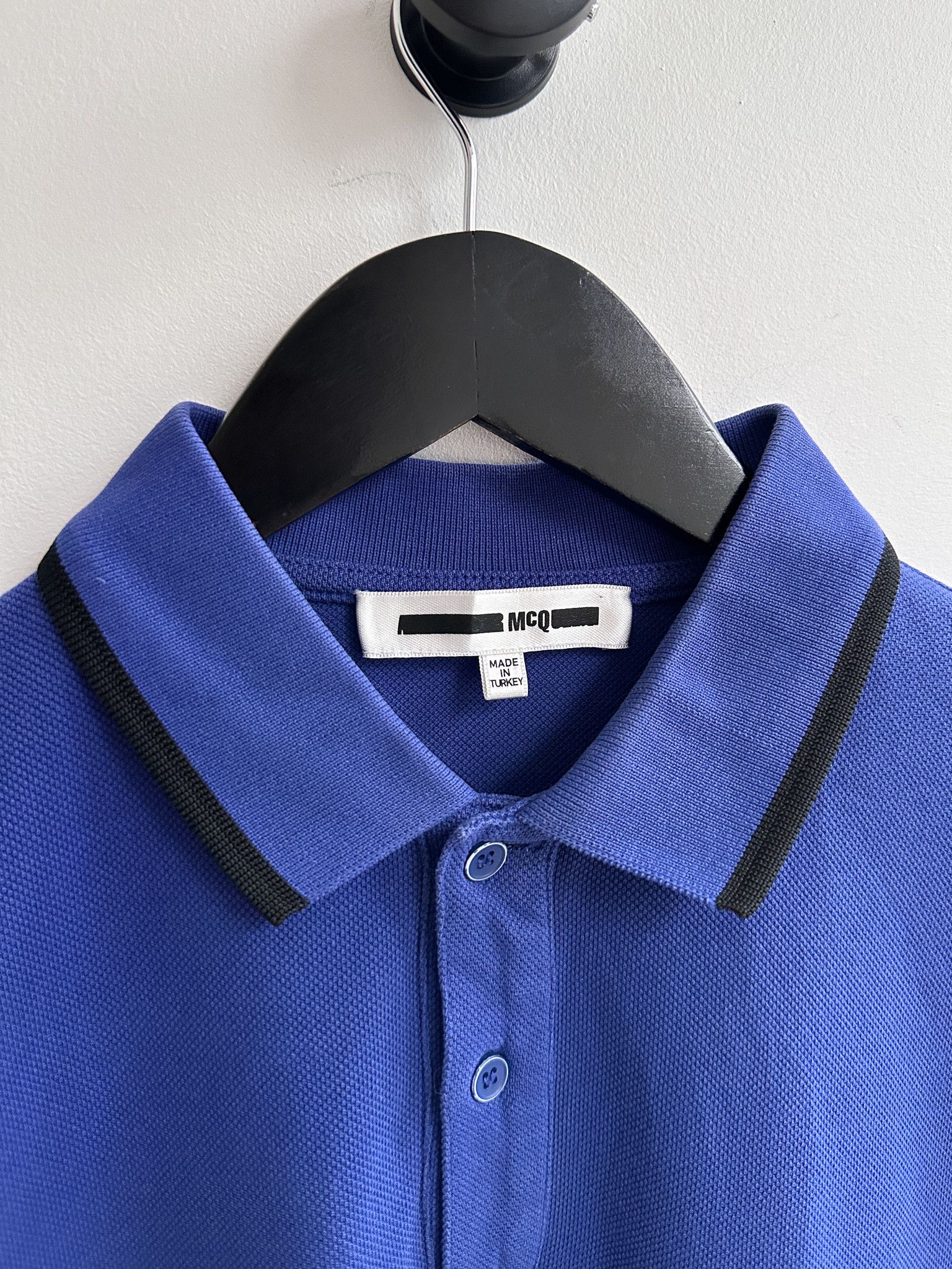 Alexander McQueen McQ Alexander McQueen Blue Polo Shirt Size US S / EU 44-46 / 1 - 6 Thumbnail