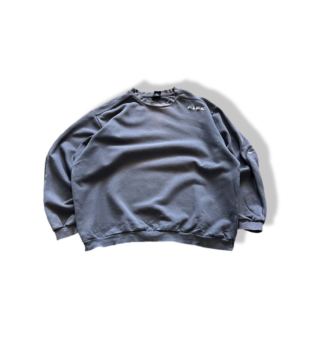 Vintage Nike Distressed Sweatshirt Faded Oversized XL