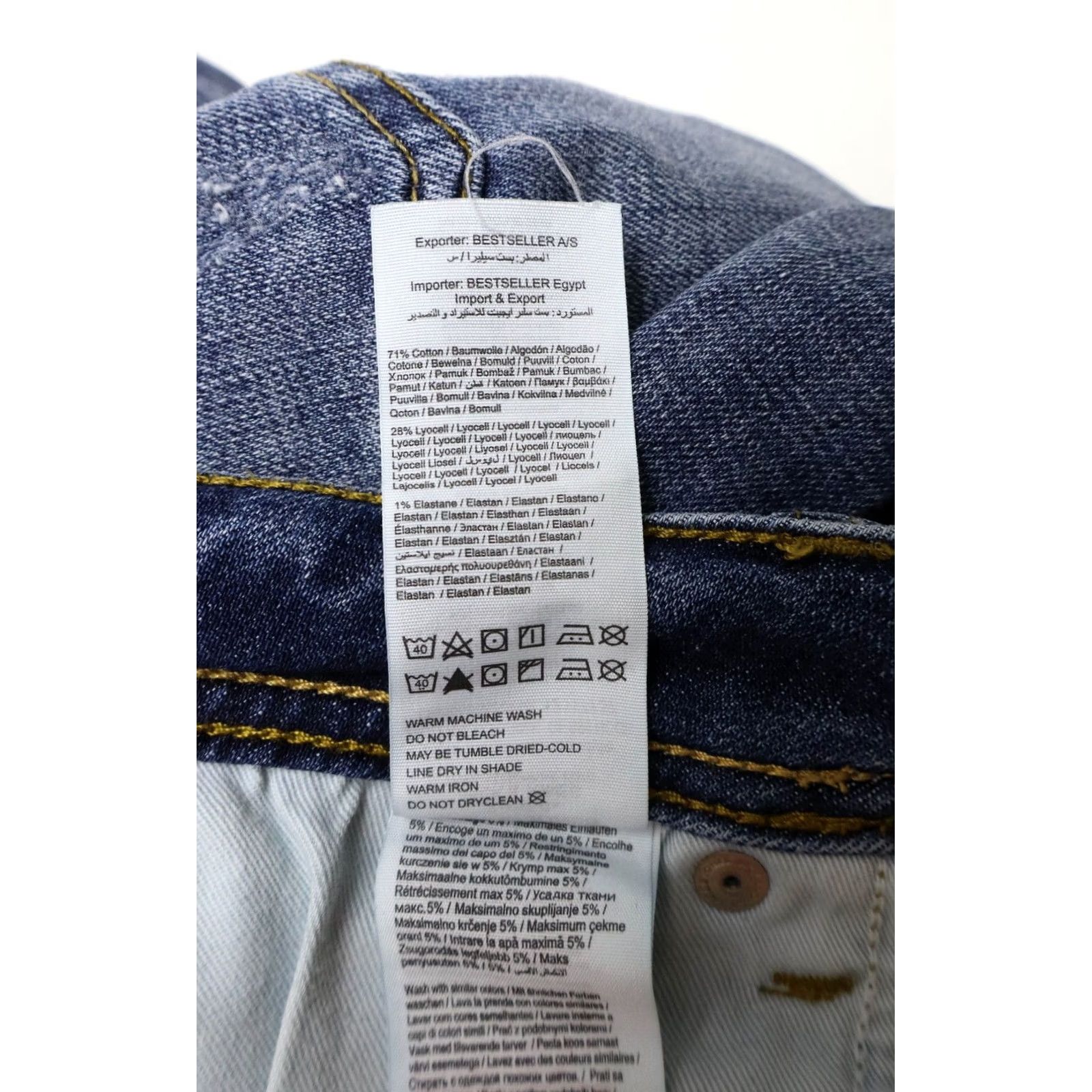 Jack & Jones JACK & JONES Glenn Slim Fit Jeans Men's W34/L32 Blue Distressed Faded Whiskers Jeans Slim W34 L32 Blue Distressed Whiskers Mens Size US 34 / EU 50 - 8 Thumbnail