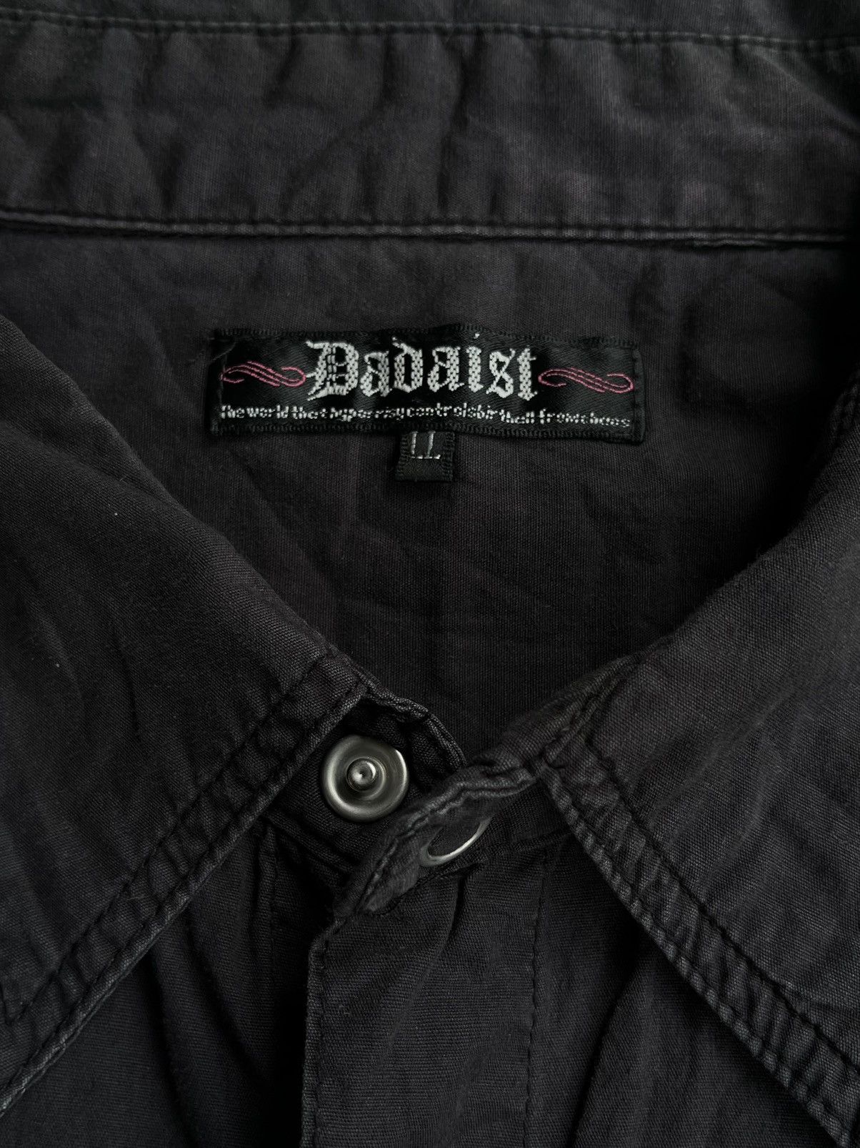 If Six Was Nine JAPANESE DADAIST POEM GOTHIC SEDITIONARIES PUNK STYLE SHIRTS Size US M / EU 48-50 / 2 - 8 Thumbnail